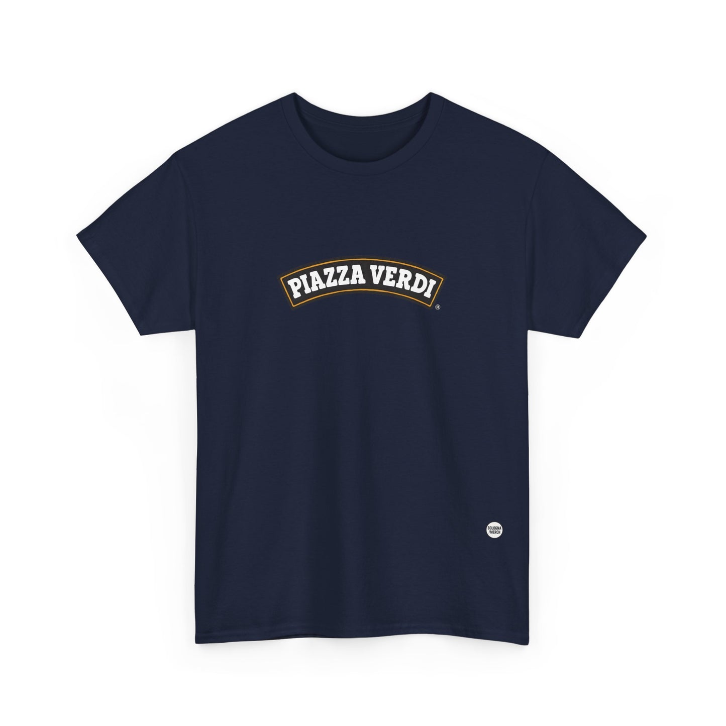 Piazza Verdi Unisex Heavy Cotton Tee - Casual Comfort for Everyday Wear