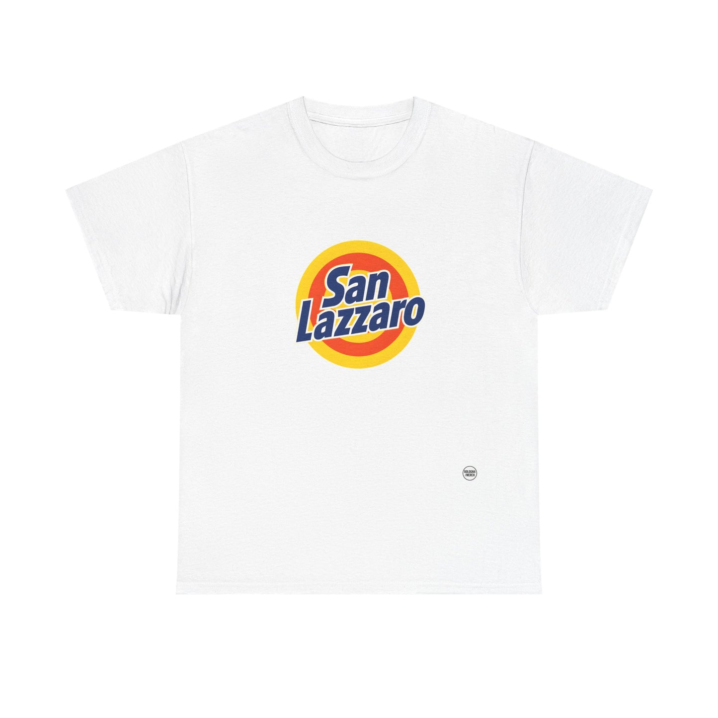 San Lazzaro Maglietta Unisex in Cotone Pesante - Abbigliamento Casual e Spiritoso