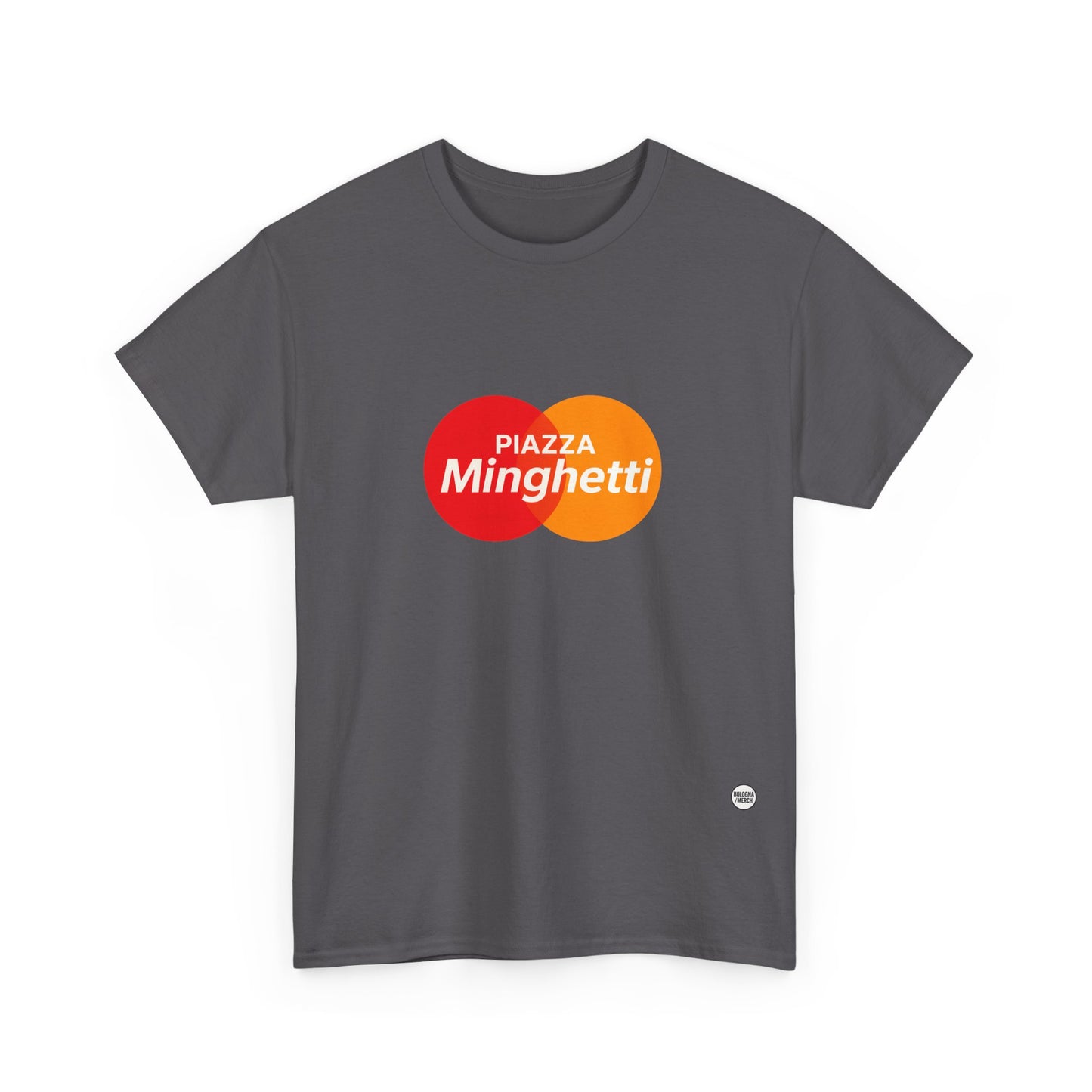 Piazza Minghetti Unisex Heavy Cotton Tee - Casual and Stylish Wear for Poetry Lovers