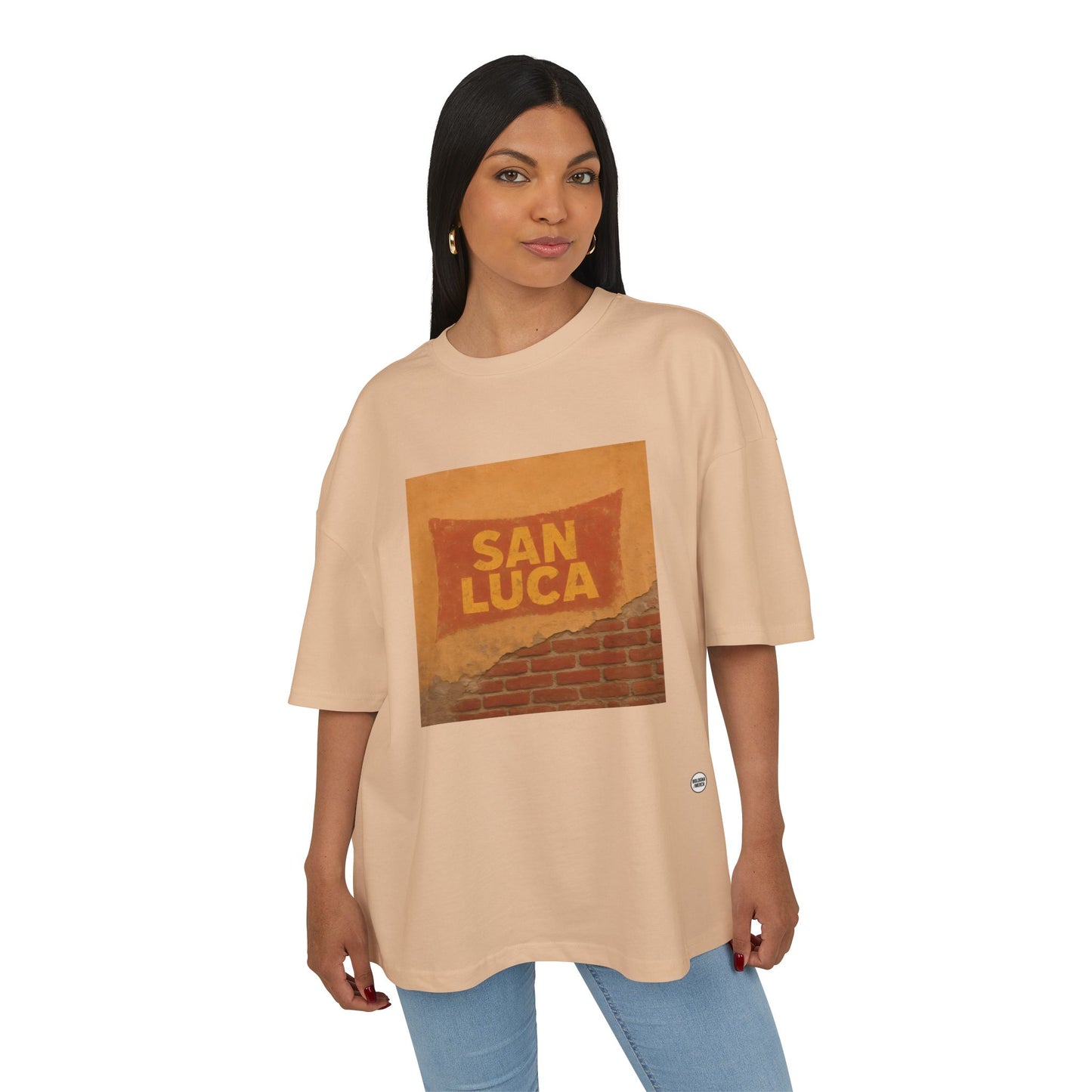 Maglietta Boxy “San Luca” – Unisex, Ultra Heavy Cotton