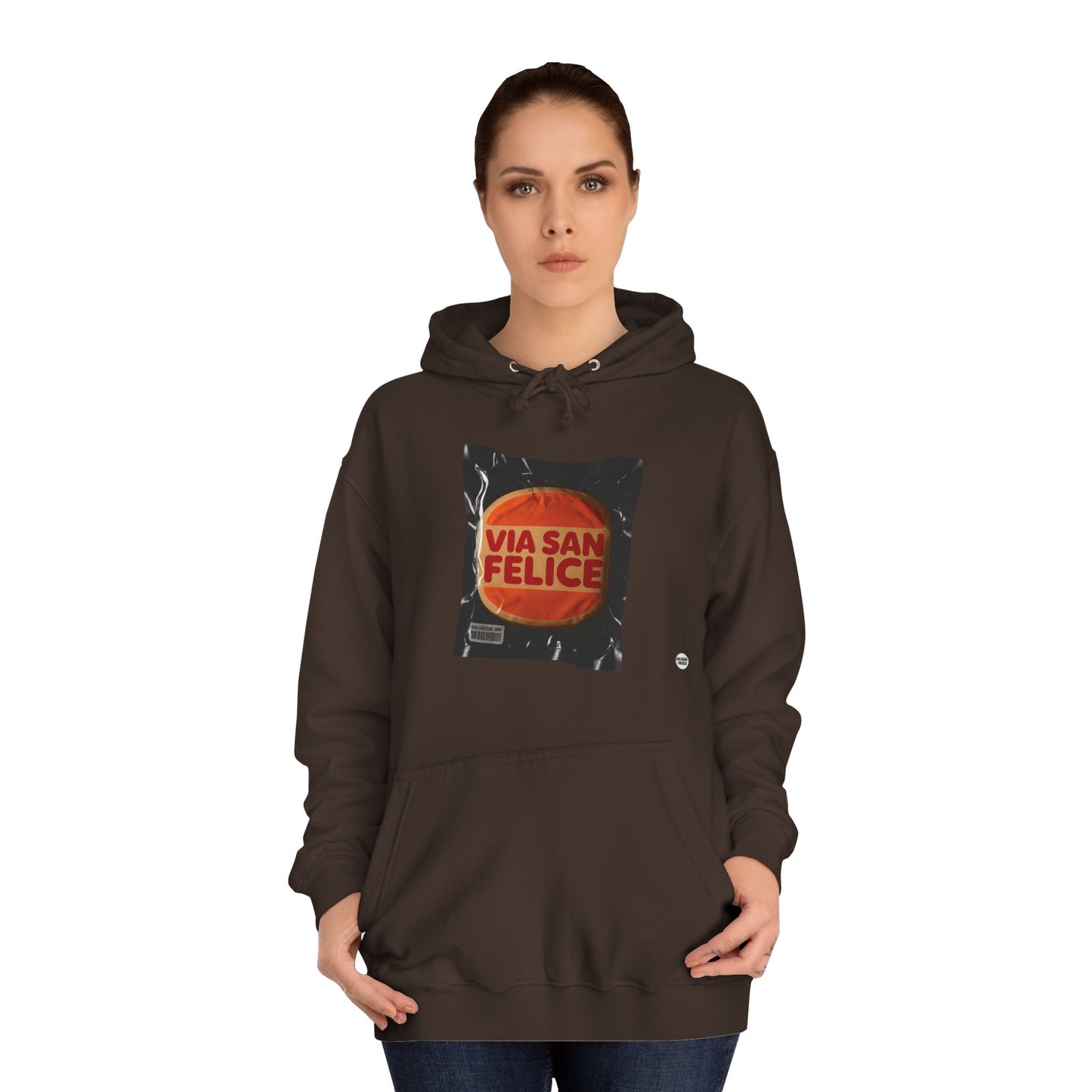Felpa “Via San Felice” – Comfort Universitario con Stile Bolognese