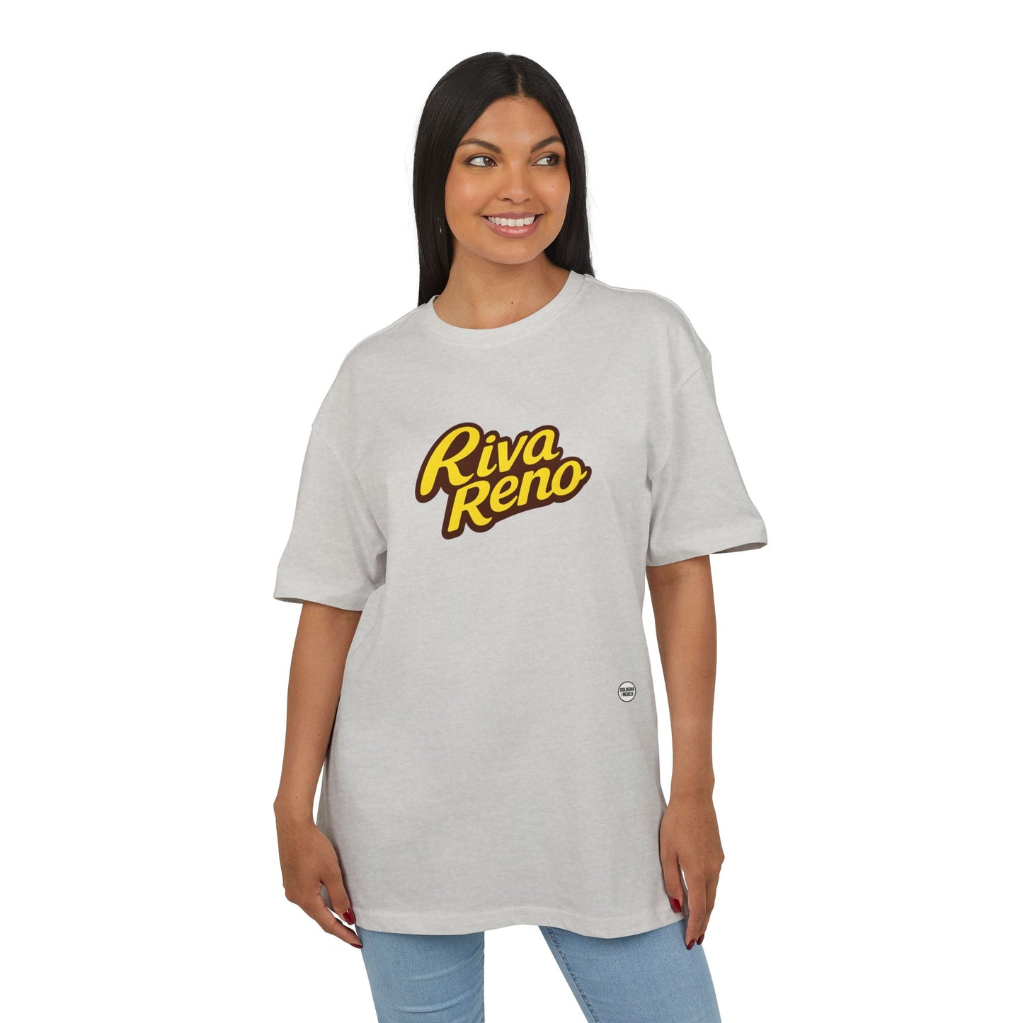 Riva Reno Oversize Tee, Casual Unisex T-Shirt for Streetwear Lovers, Comfortable Everyday Wear
