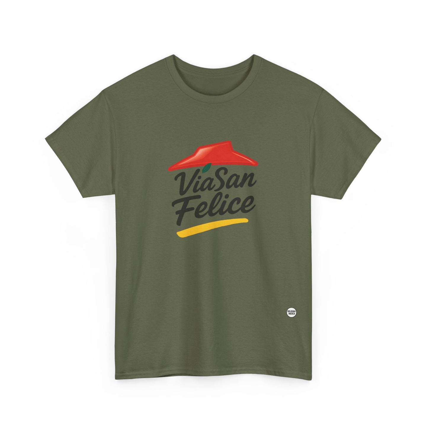 Via San Felice - Bologna - Unisex Heavy Cotton Tee