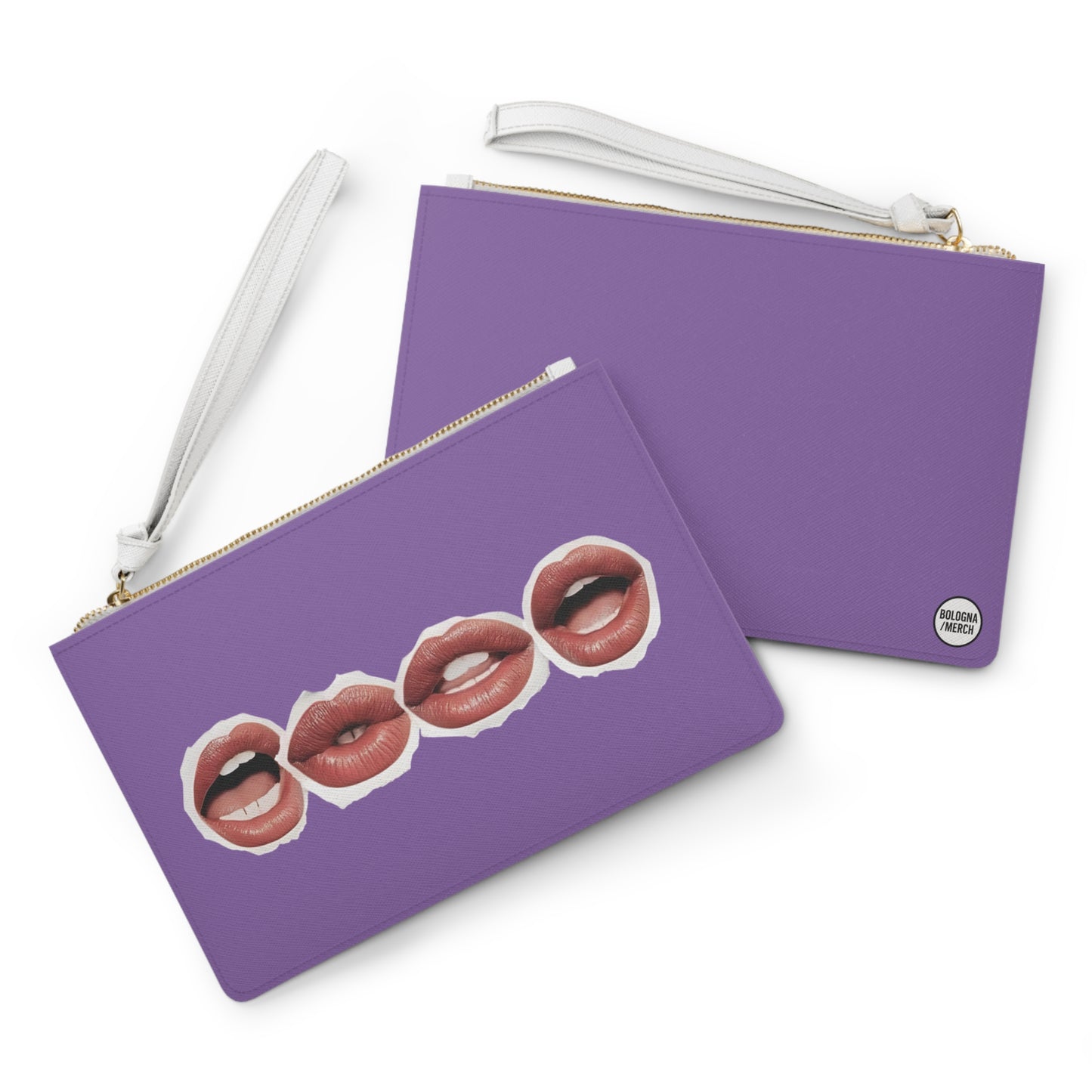Pochette con Stampa bocca