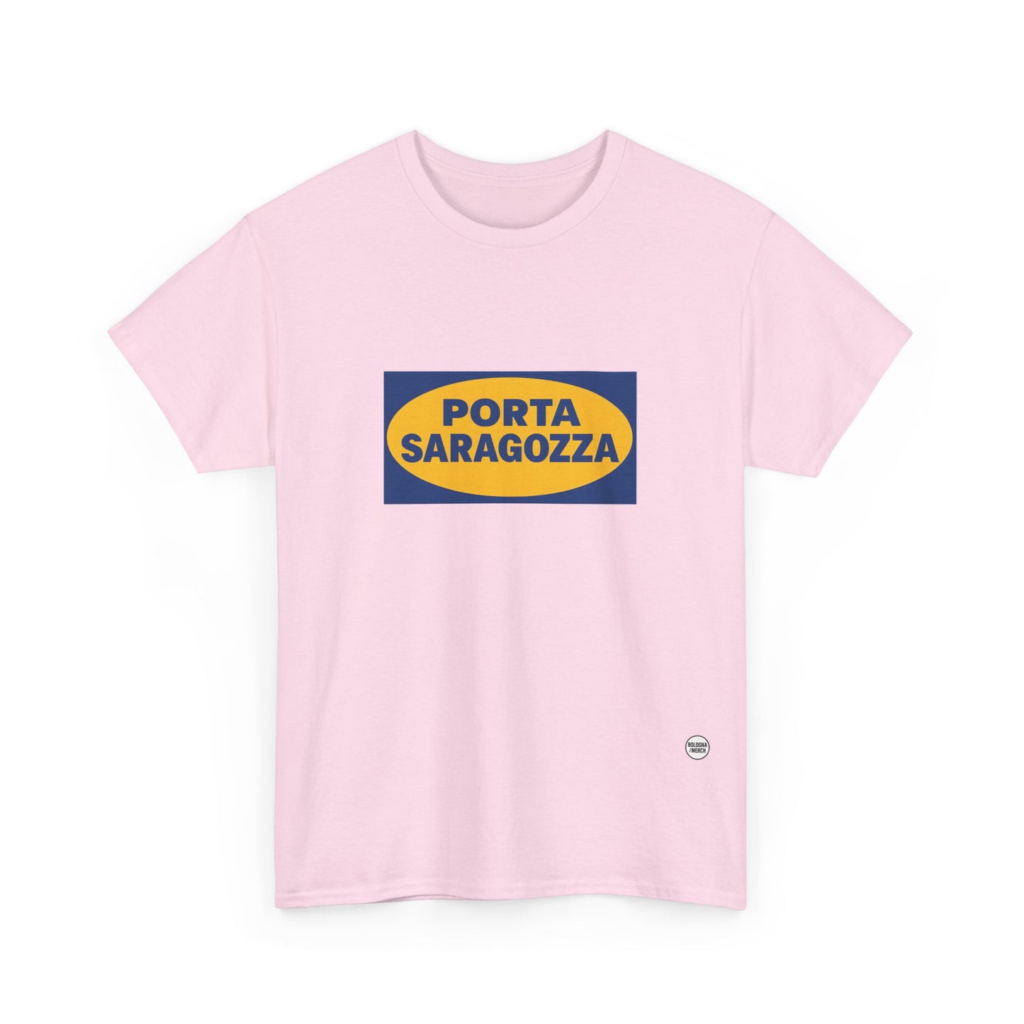 Porta Saragozza Unisex Heavy Cotton Tee - Casual Comfort for Everyday Wear