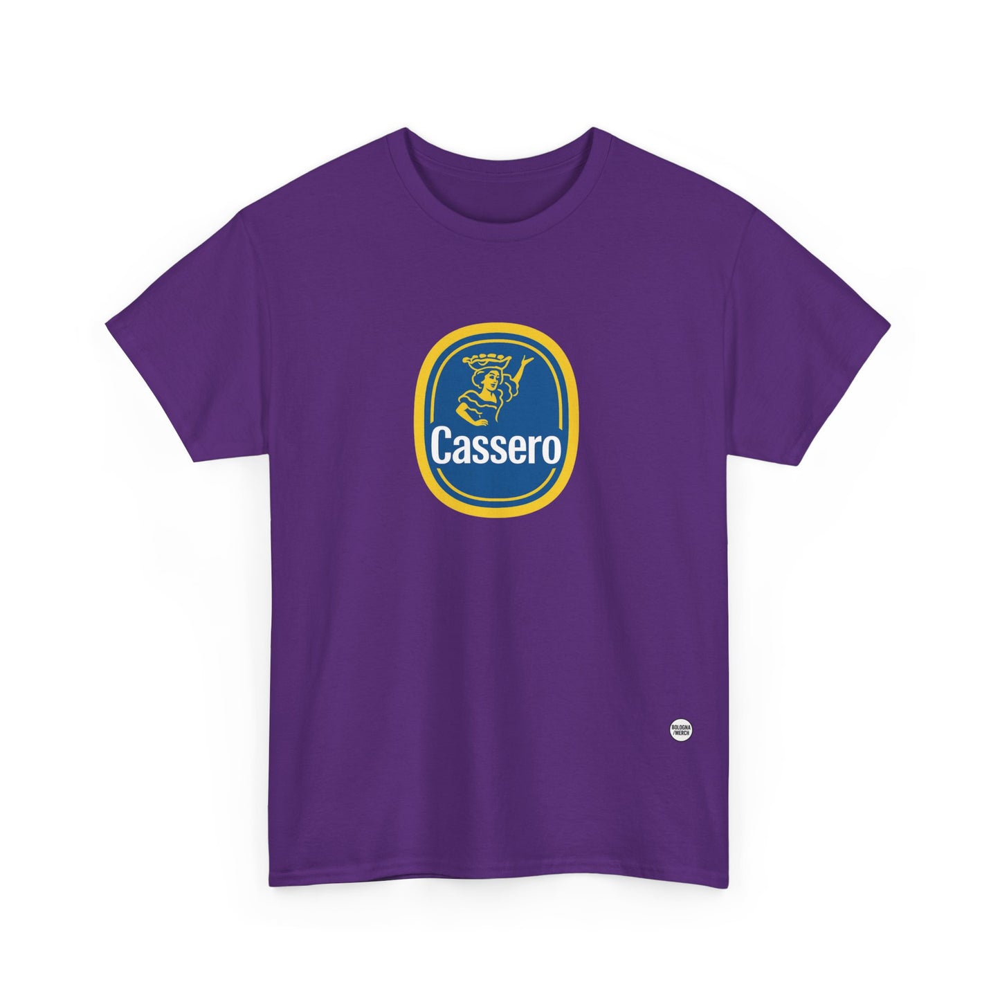 Cassero - Bologna - Unisex Heavy Cotton Tee - Casual Comfort for Everyday Wear
