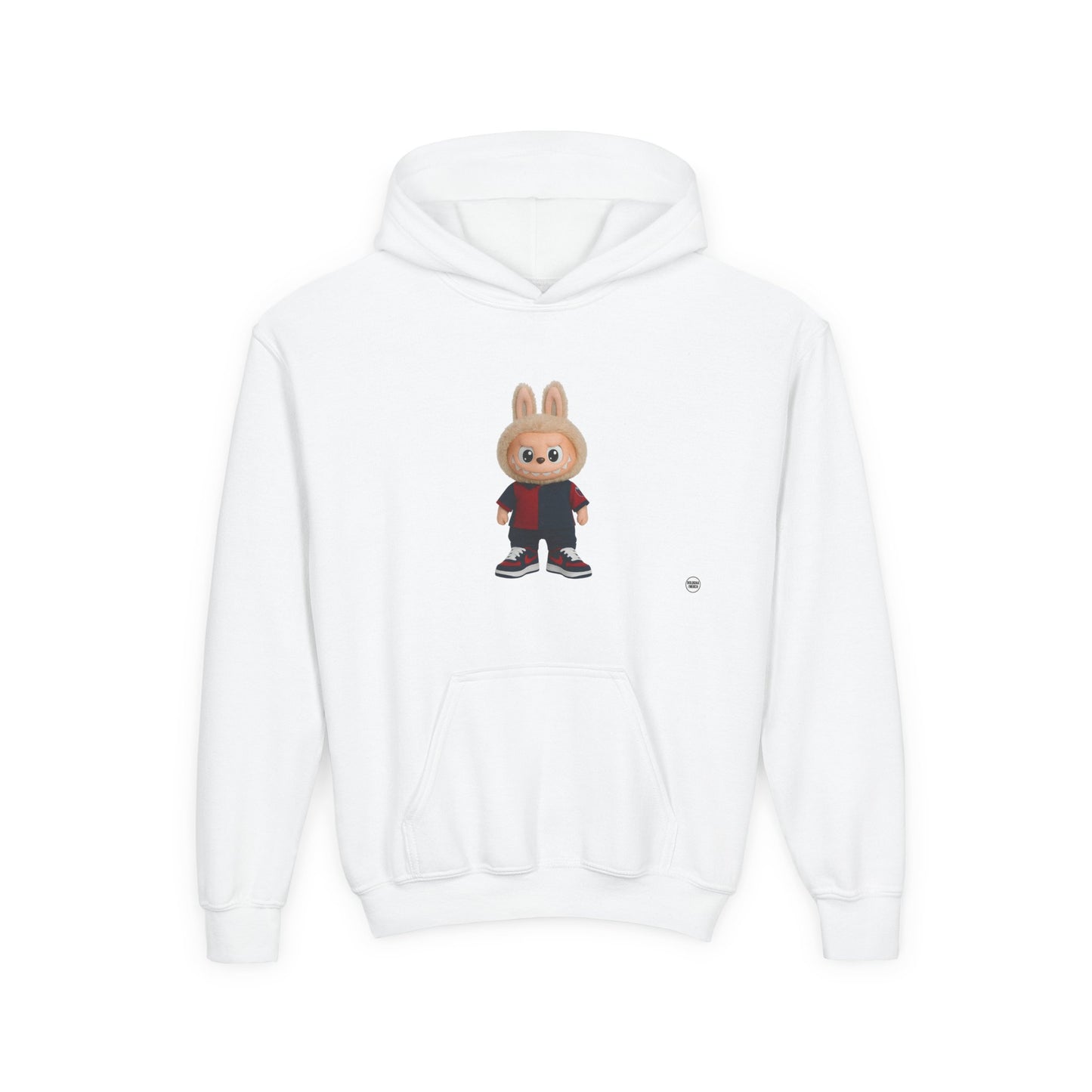 Back to School Cute Bunny Hoodie for Kids, Youth Sweatshirt, Cozy Rabbit Design for Fall, Birthday Gift, Casual Wear