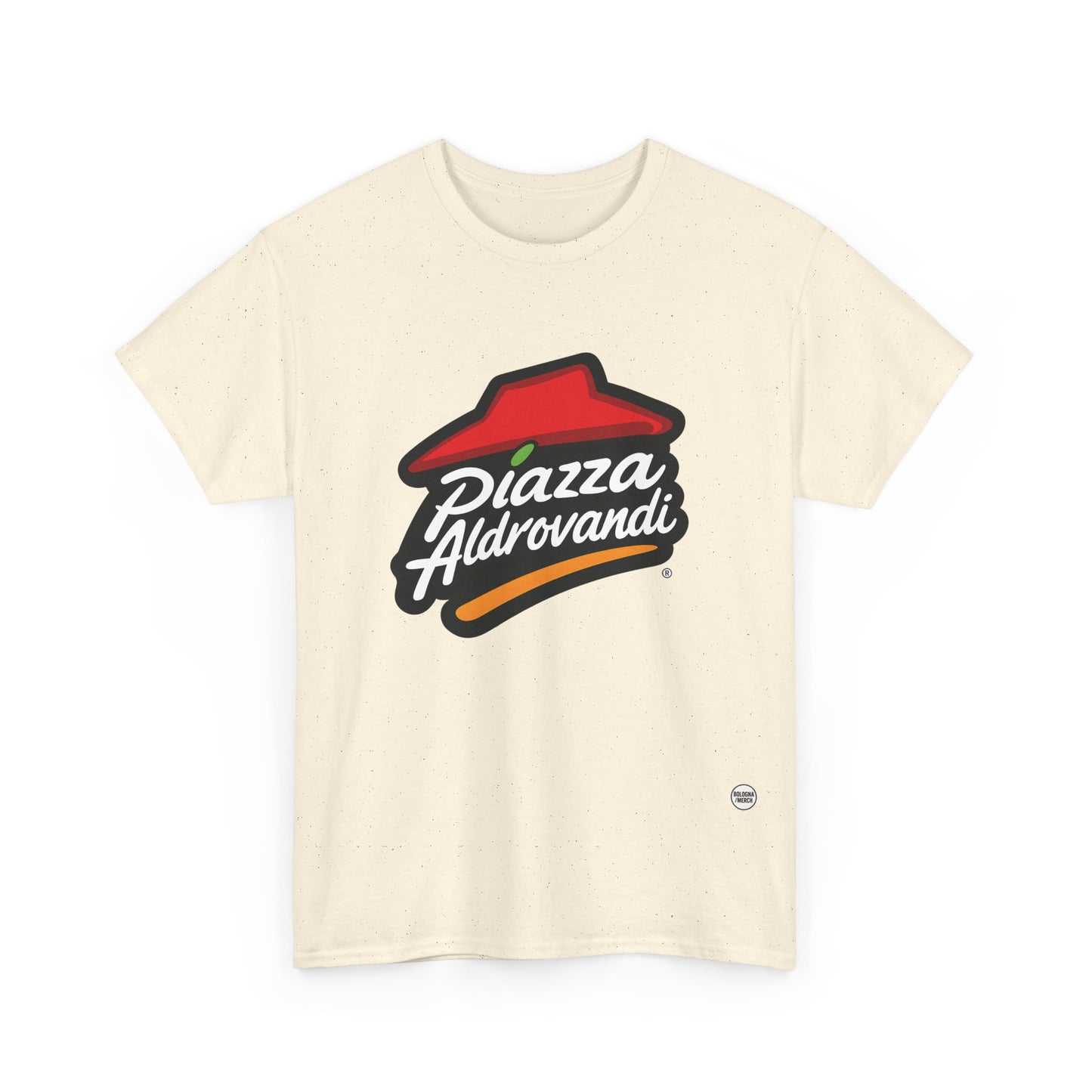T-shirt “Piazza Aldrovandi” – Pizza edition