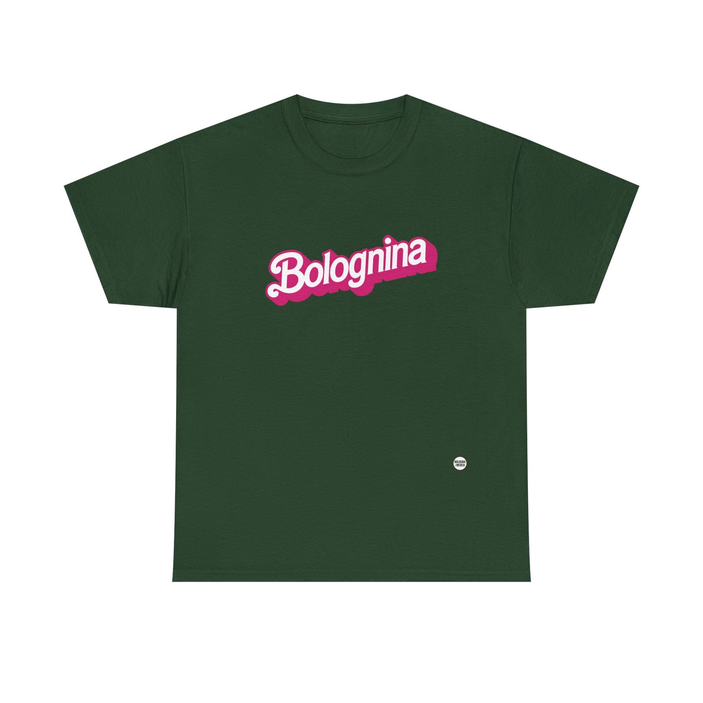 T-Shirt Unisex in Cotone Pesante con Design La Bolognina – Stile Urban, Vestibilità Classica, Idea Regalo Originale