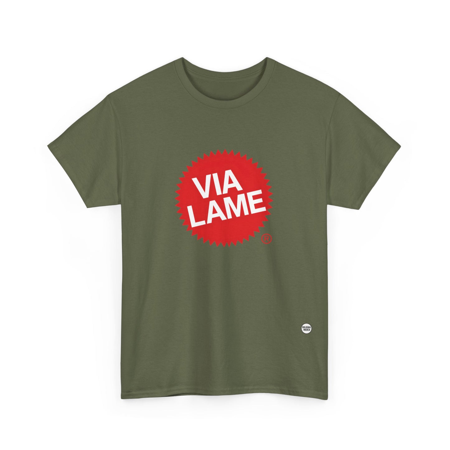 Via Lame - Bologna - Unisex Heavy Cotton Tee - Casual Comfort for Everyday Wear