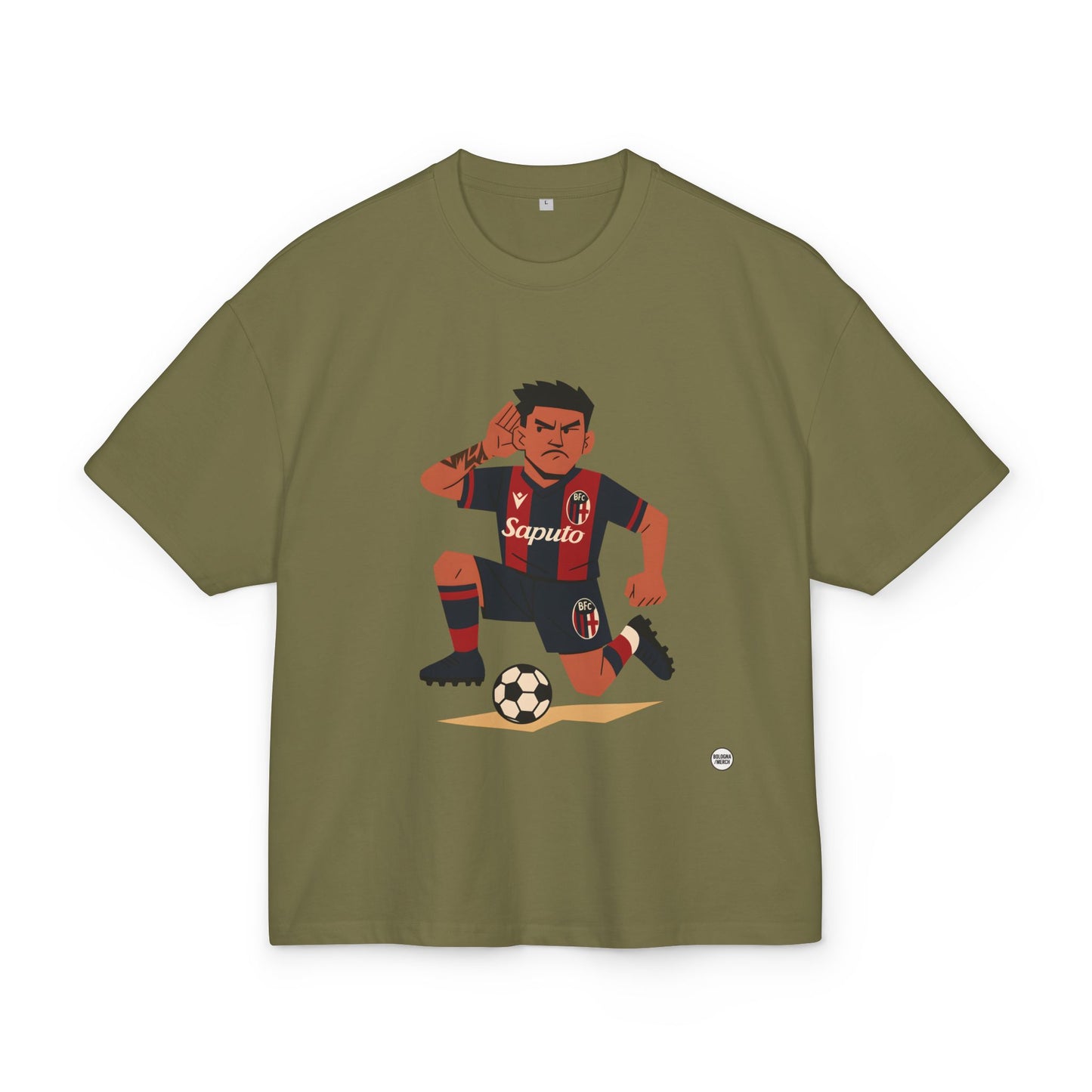 Maglietta Boxy “Santi Castro” – Unisex, Ultra Heavy Cotton