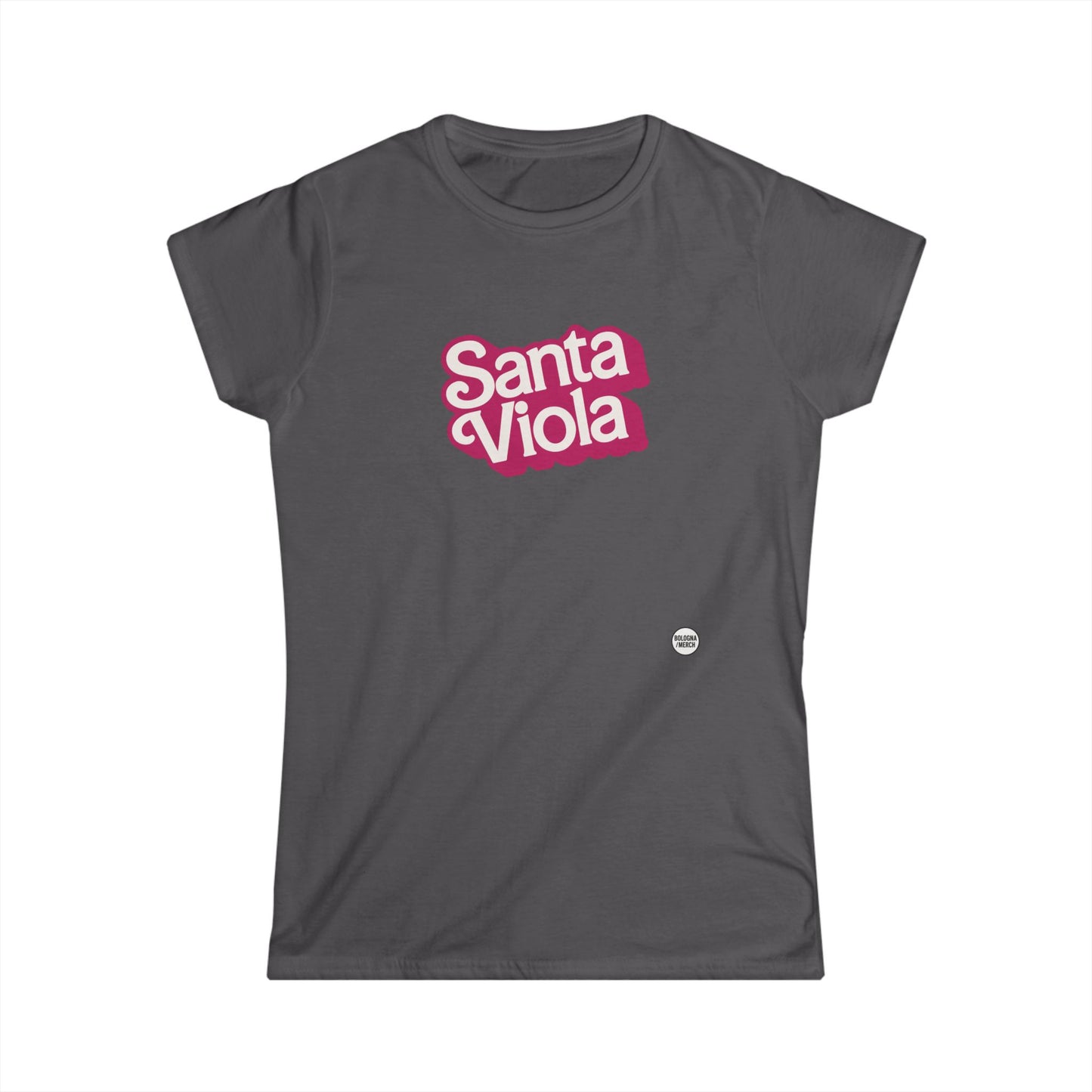 Santa Viola Women's Softstyle Tee - Trendy Graphic T-Shirt for Casual Wear