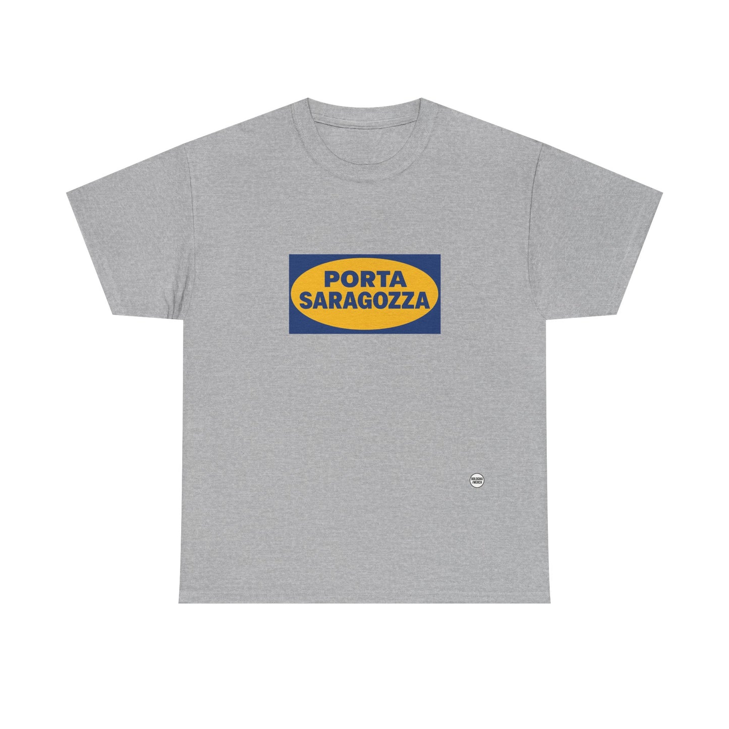 Porta Saragozza Unisex Heavy Cotton Tee - Casual Comfort for Everyday Wear