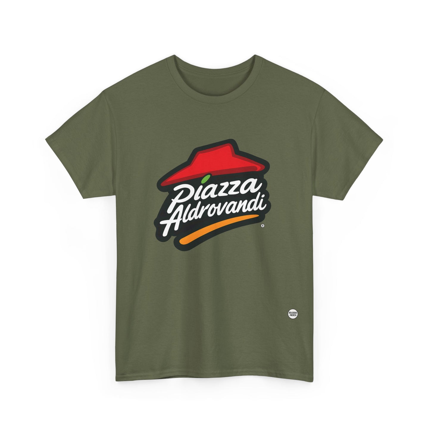 T-shirt “Piazza Aldrovandi” – Pizza edition