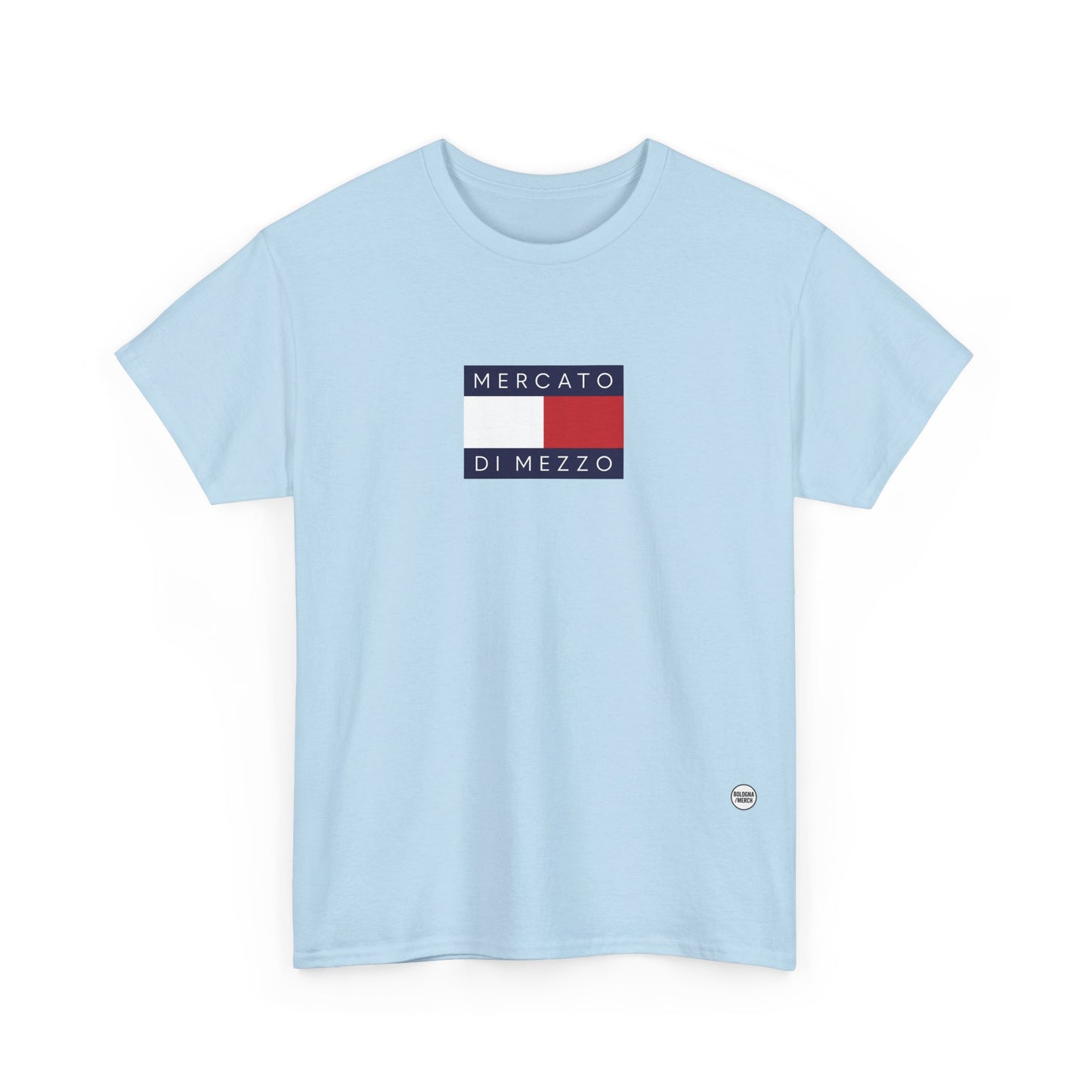 Mercato di Mezzo - Bologna - Unisex Heavy Cotton Tee - Casual Comfort for Everyday Wear