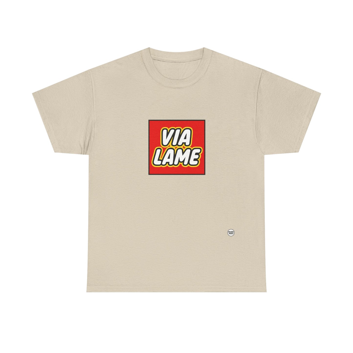 Via Lame Unisex Heavy Cotton Tee - Casual and Stylish Wear for Poetry Lovers