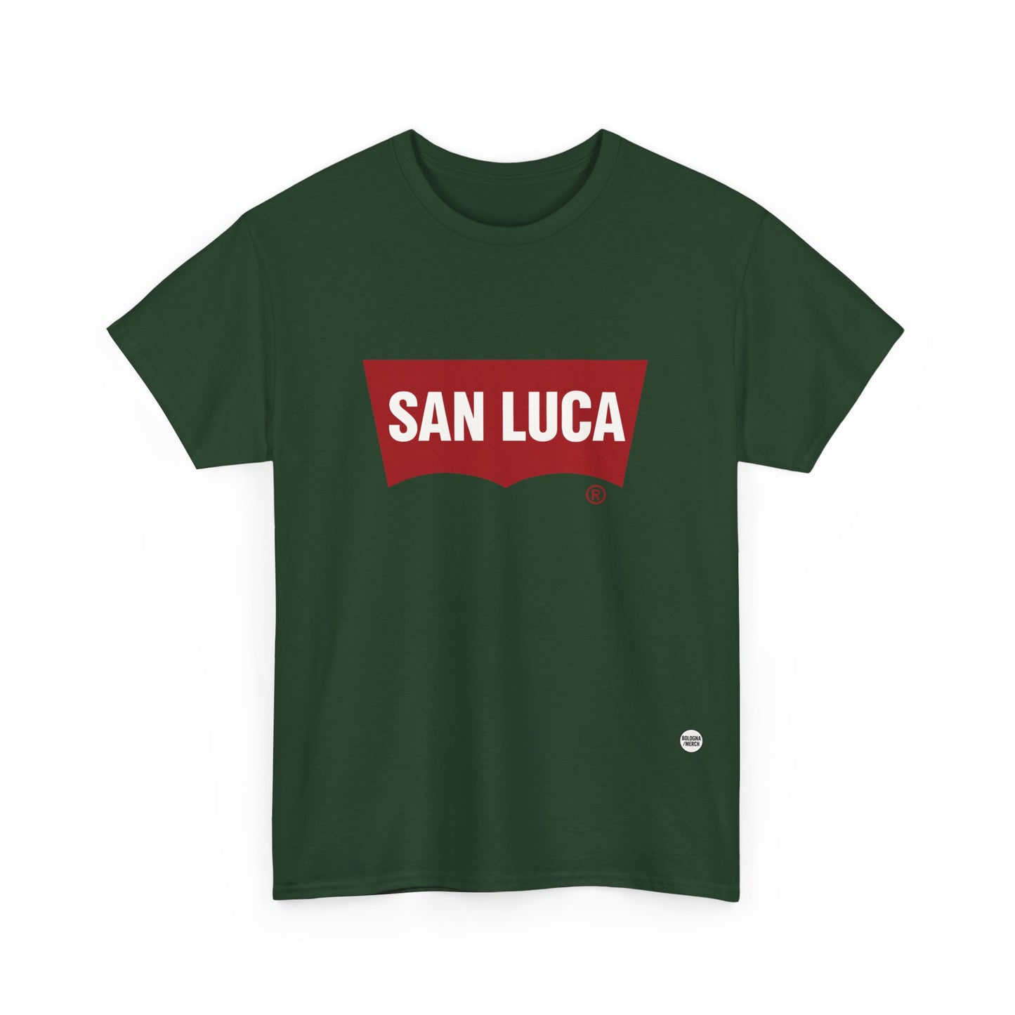 T-Shirt Unisex in Cotone Pesante – Omaggio al Santuario di San Luca a Bologna