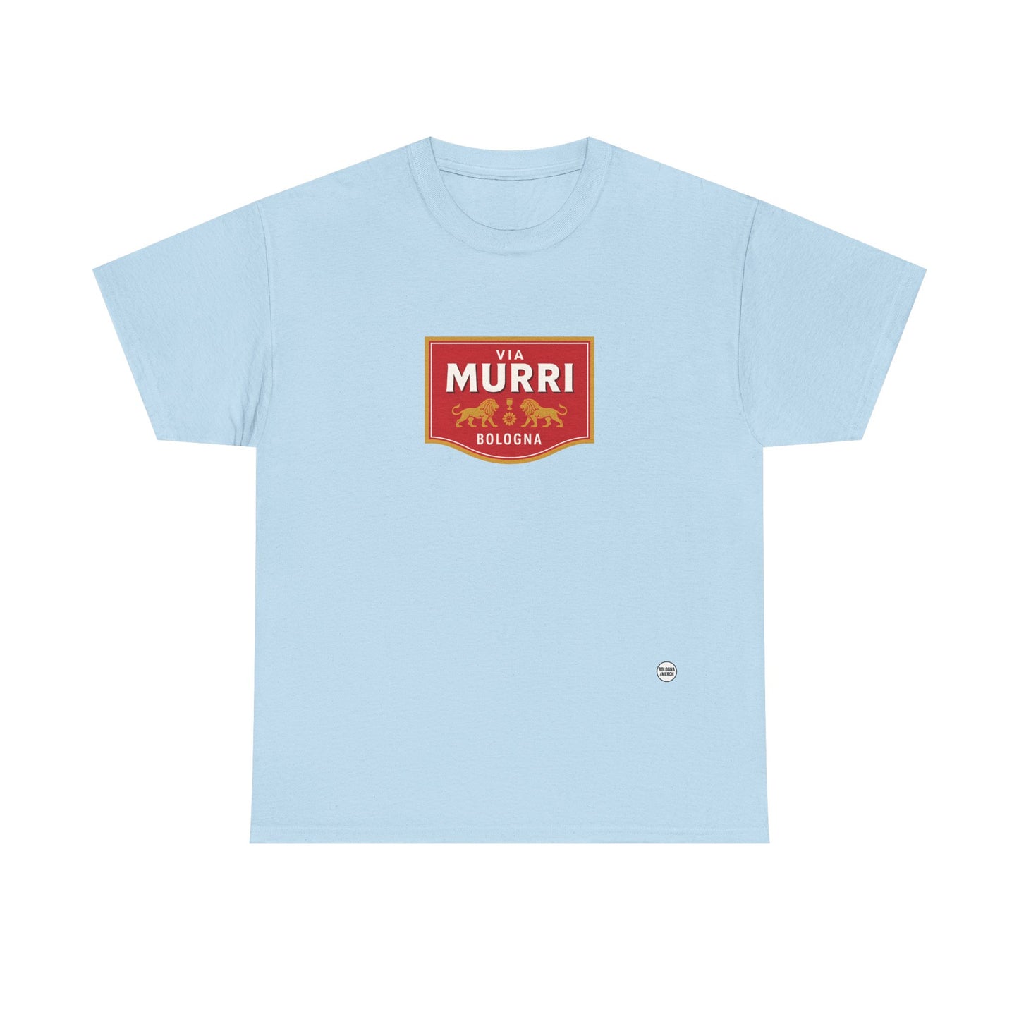 Via Murri - Bologna - Unisex Heavy Cotton Tee - Casual Comfort for Everyday Wear