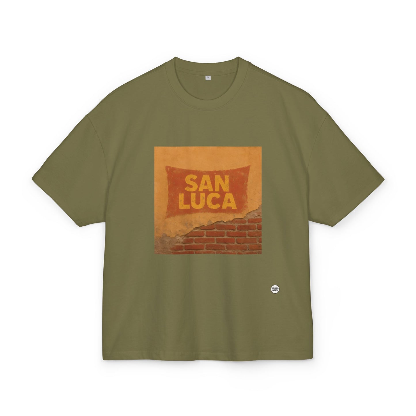 Maglietta Boxy “San Luca” – Unisex, Ultra Heavy Cotton
