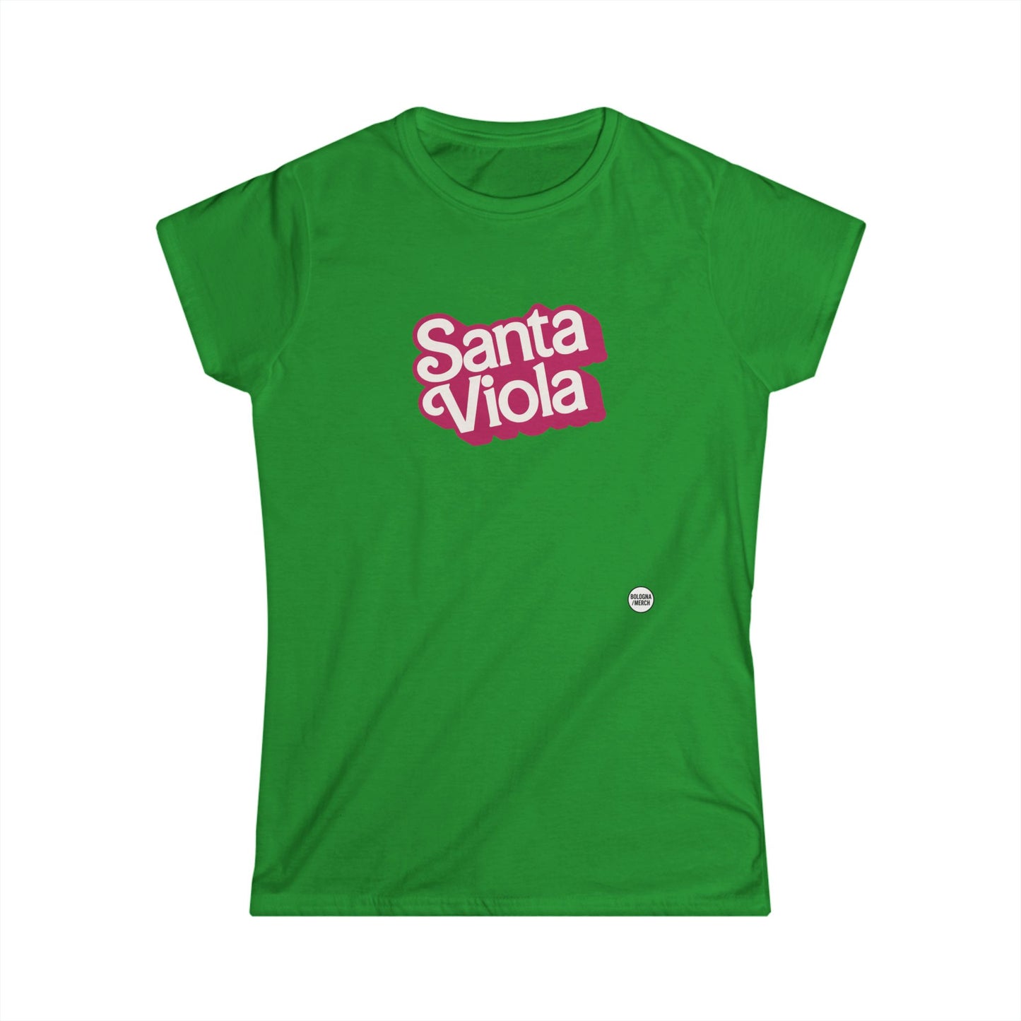 Santa Viola Women's Softstyle Tee - Trendy Graphic T-Shirt for Casual Wear