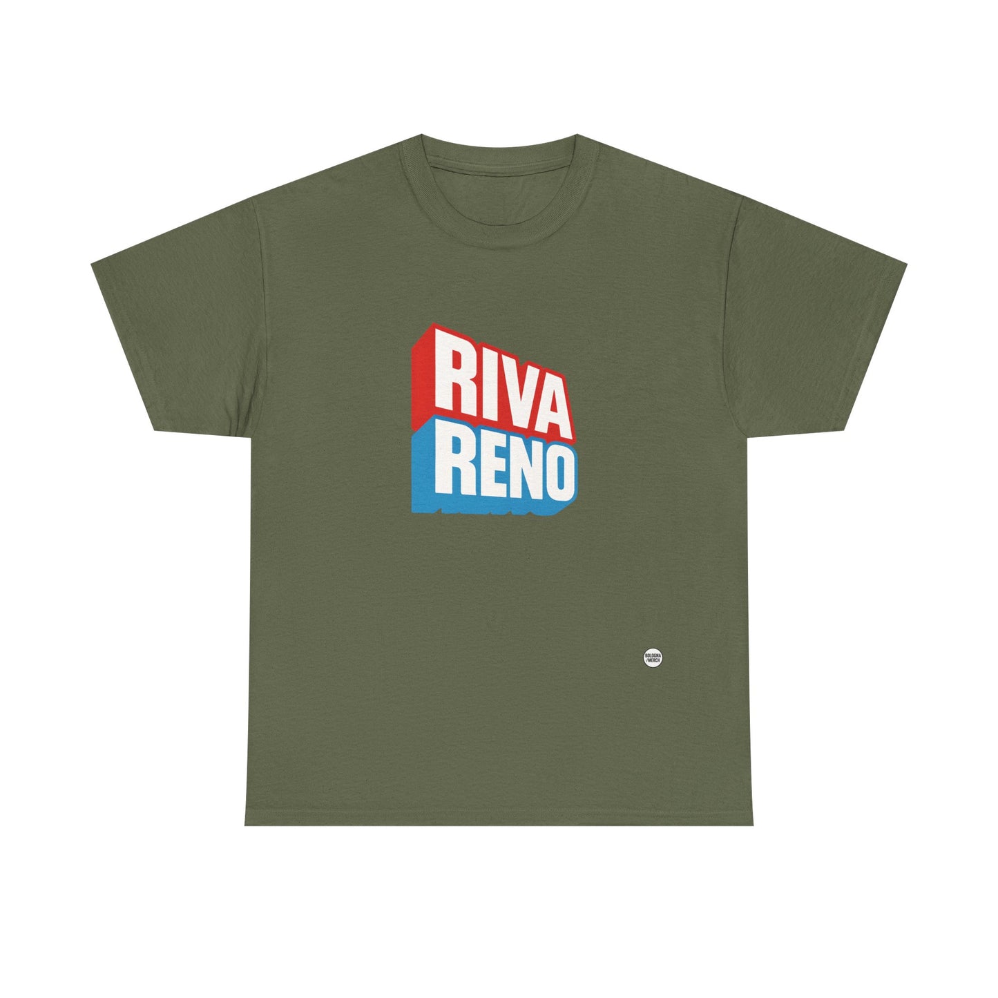 Riva Reno Unisex Heavy Cotton Tee - Casual Comfort for Everyday Wear