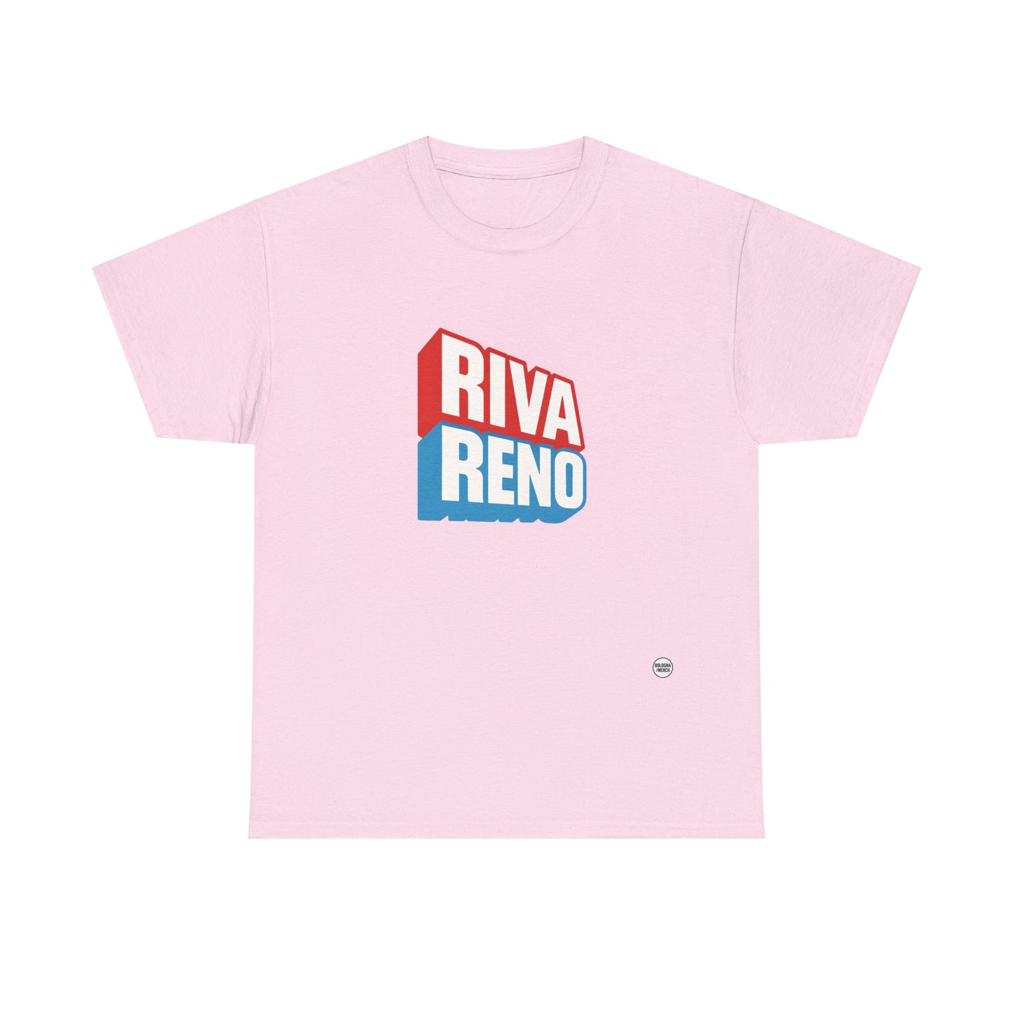 Riva Reno Unisex Heavy Cotton Tee - Casual Comfort for Everyday Wear