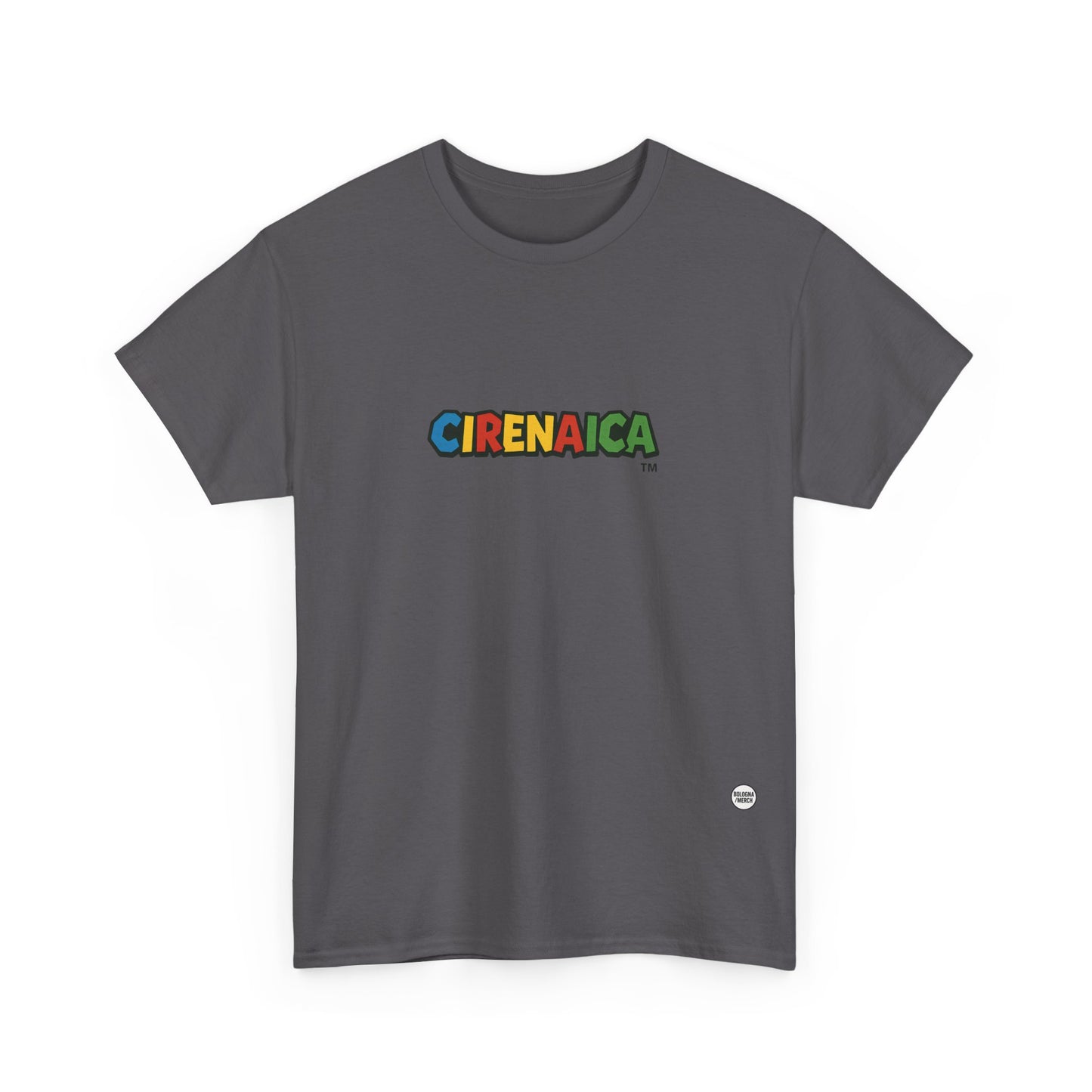 Cirenaica Unisex Heavy Cotton Tee - Casual Comfort for Everyday Wear