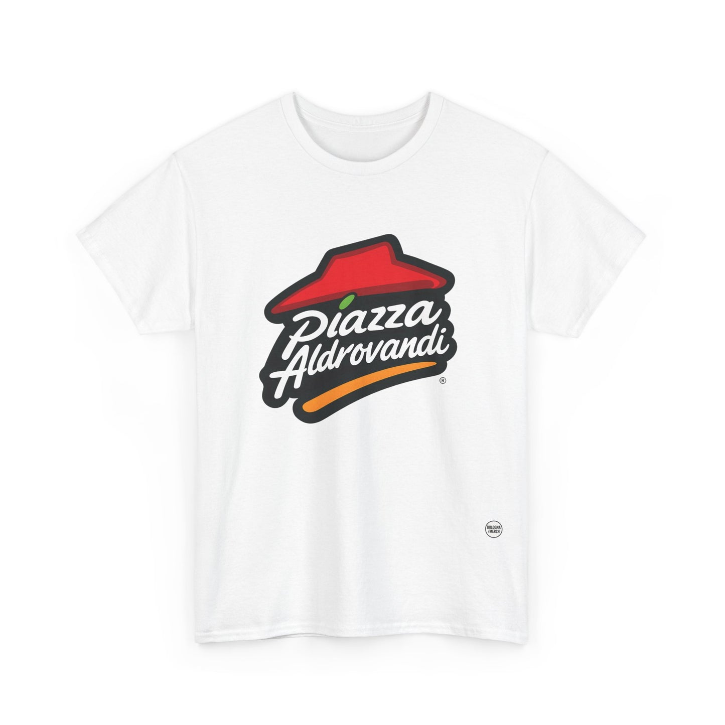 T-shirt “Piazza Aldrovandi” – Pizza edition