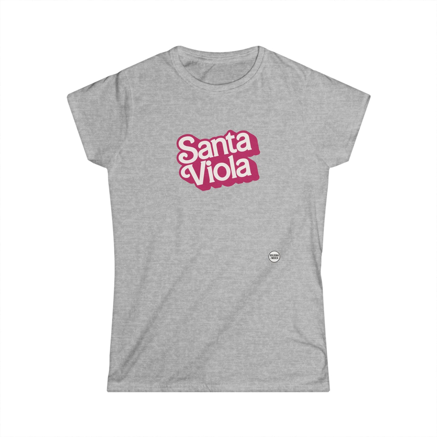 Santa Viola Women's Softstyle Tee - Trendy Graphic T-Shirt for Casual Wear