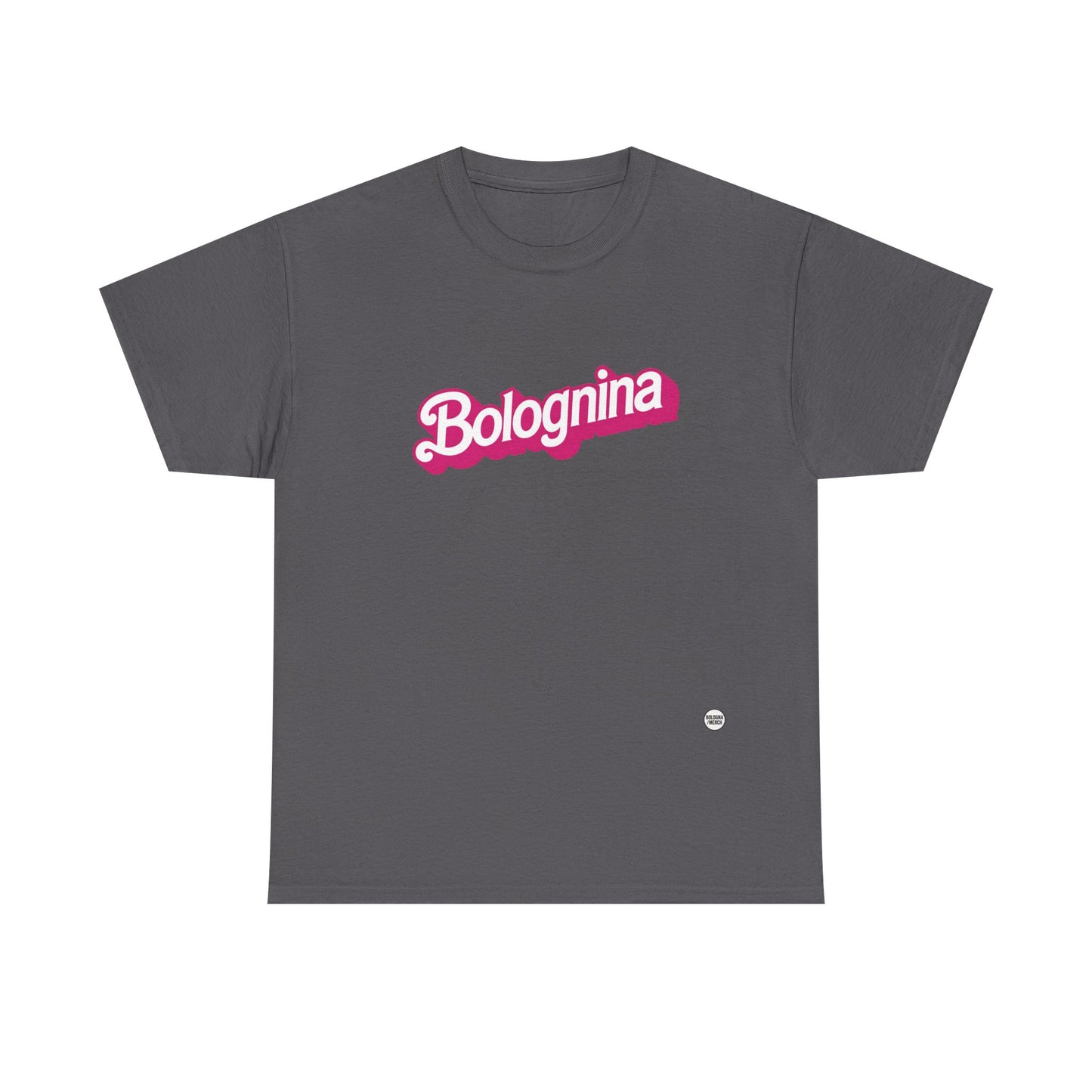 T-Shirt Unisex in Cotone Pesante con Design La Bolognina – Stile Urban, Vestibilità Classica, Idea Regalo Originale