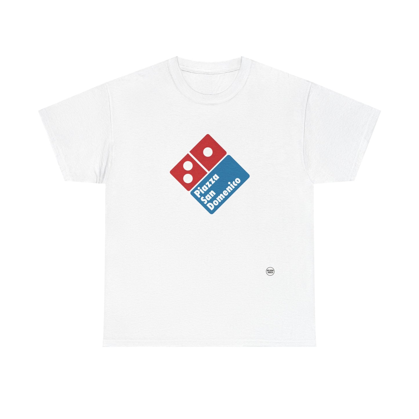 Piazza San Domenico - Bologna - Unisex Heavy Cotton Tee - Casual Comfort for Everyday Wear