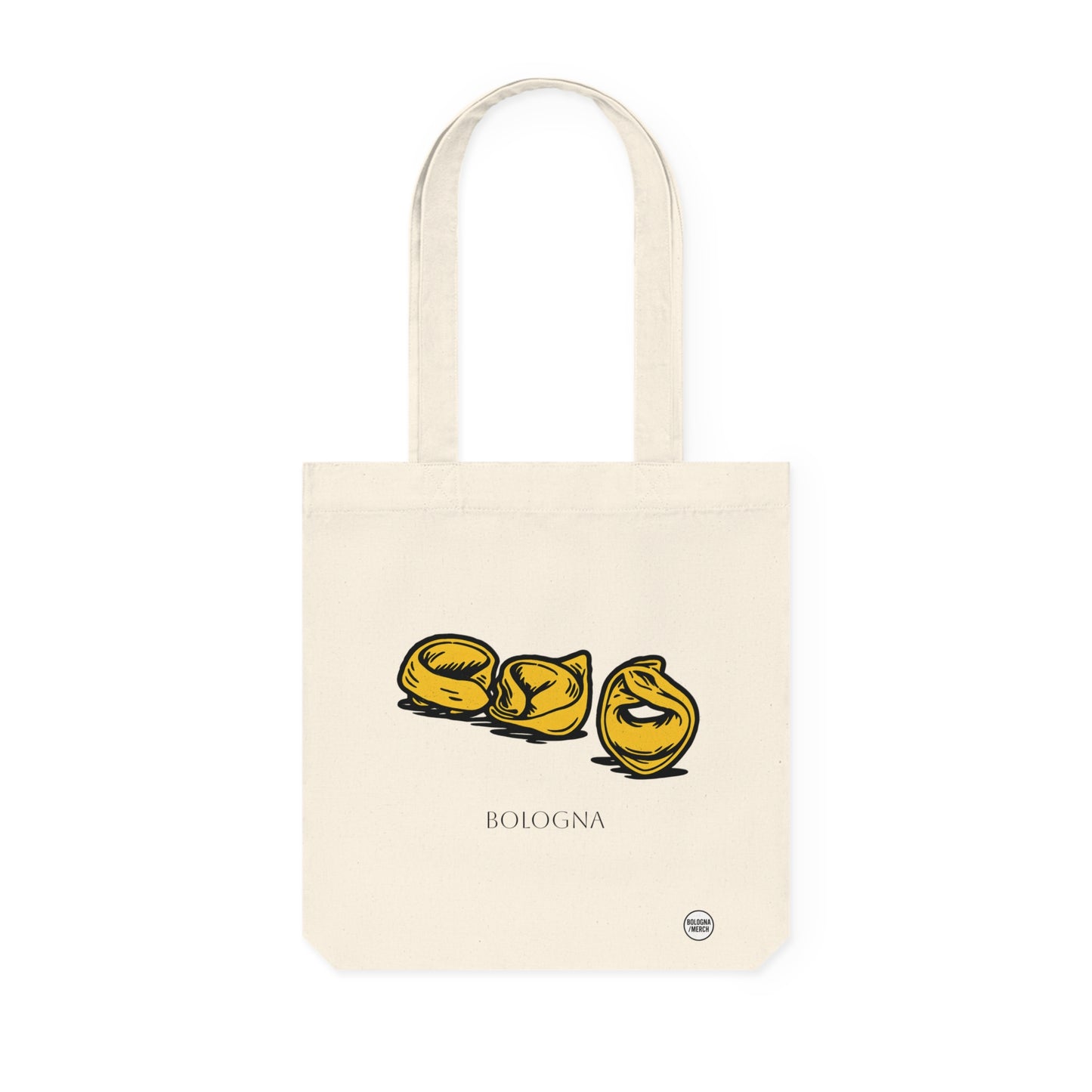 Borsa Shopper Tortellini - Divertente e Originale, Perfetta per la Spesa, la Spiaggia o come Idea Regalo