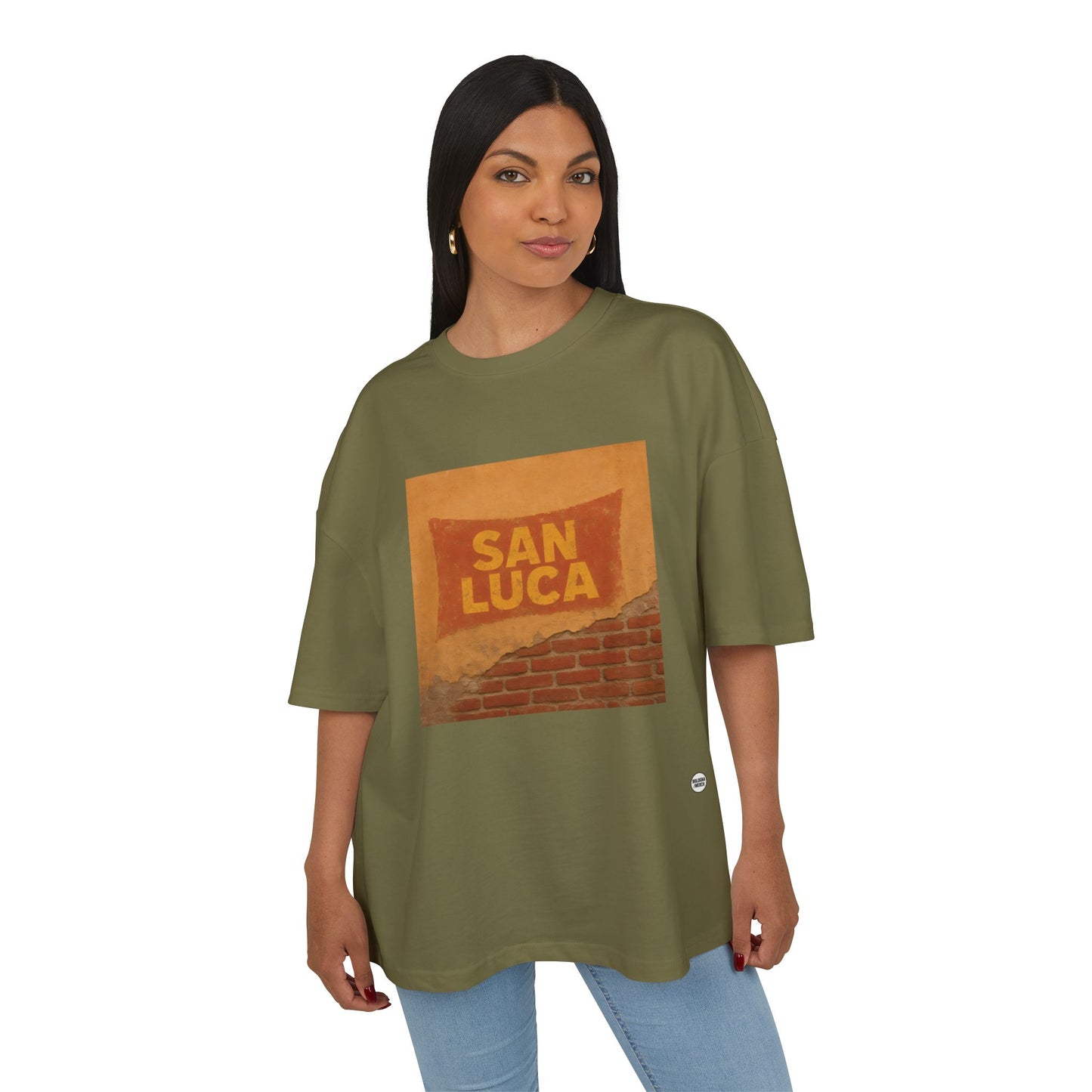 Maglietta Boxy “San Luca” – Unisex, Ultra Heavy Cotton