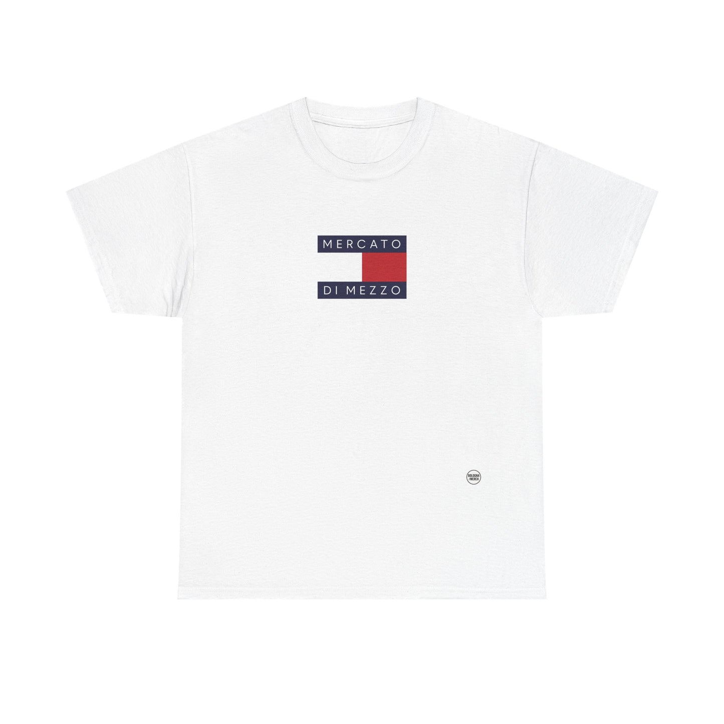Mercato di Mezzo - Bologna - Unisex Heavy Cotton Tee - Casual Comfort for Everyday Wear