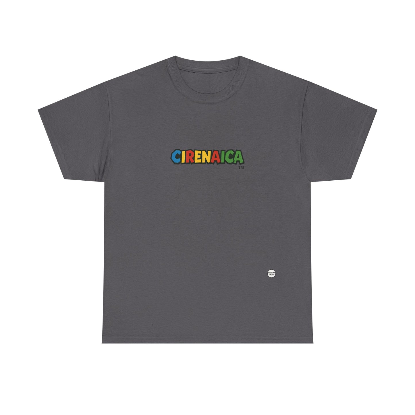 Cirenaica Unisex Heavy Cotton Tee - Casual Comfort for Everyday Wear