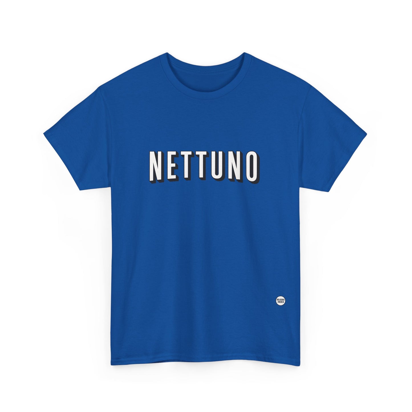 Nettuno – Al Zigant – Bologna – Maglietta Unisex in Cotone Pesante – Comfort Casual per Tutti i Giorni