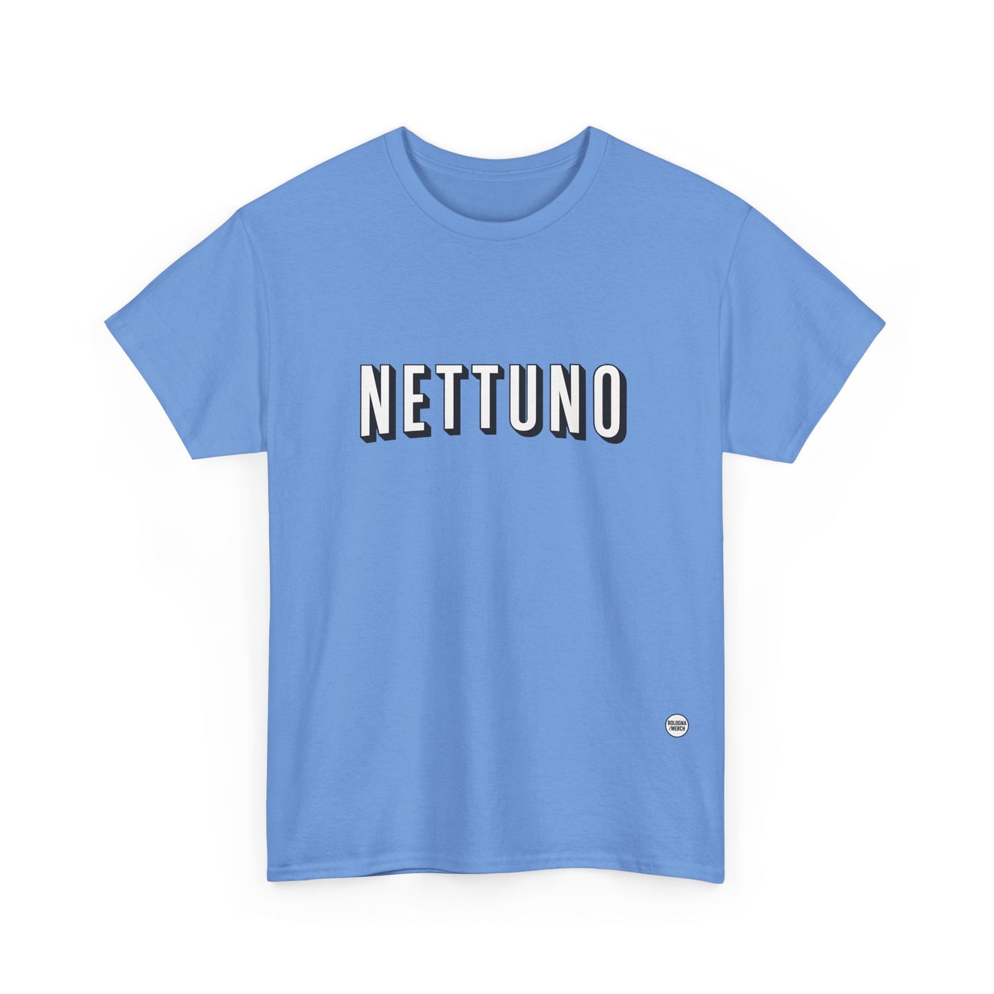 Nettuno – Al Zigant – Bologna – Maglietta Unisex in Cotone Pesante – Comfort Casual per Tutti i Giorni