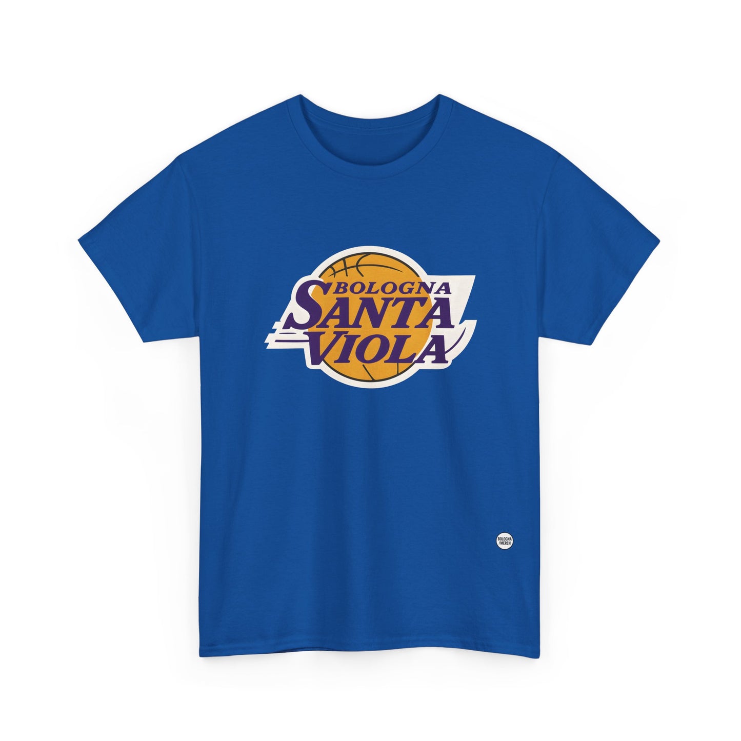 T-shirt Unisex Cotone Pesante "Santa Viola" Bologna – Maglietta Casual Comoda per Tutti i Giorni