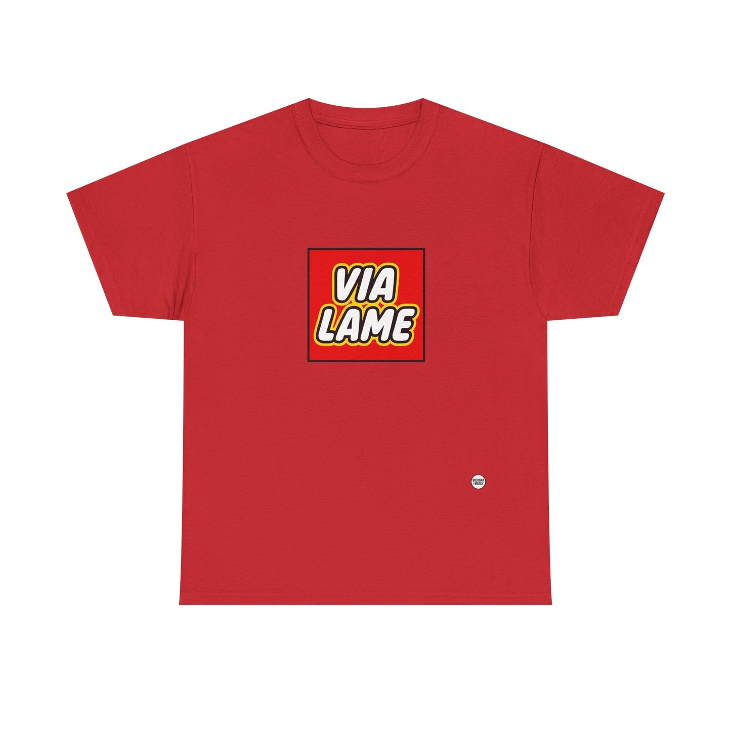 Via Lame Unisex Heavy Cotton Tee - Casual and Stylish Wear for Poetry Lovers