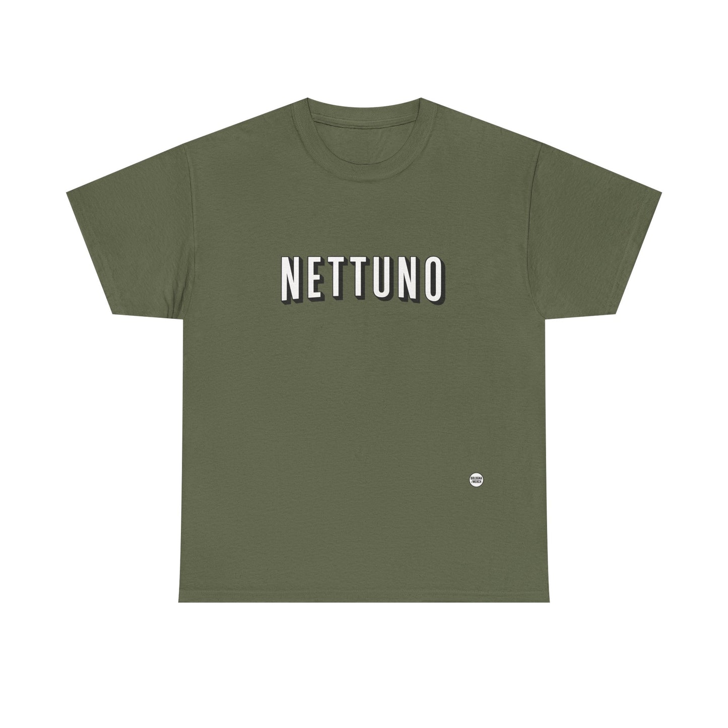 Nettuno – Al Zigant – Bologna – Maglietta Unisex in Cotone Pesante – Comfort Casual per Tutti i Giorni