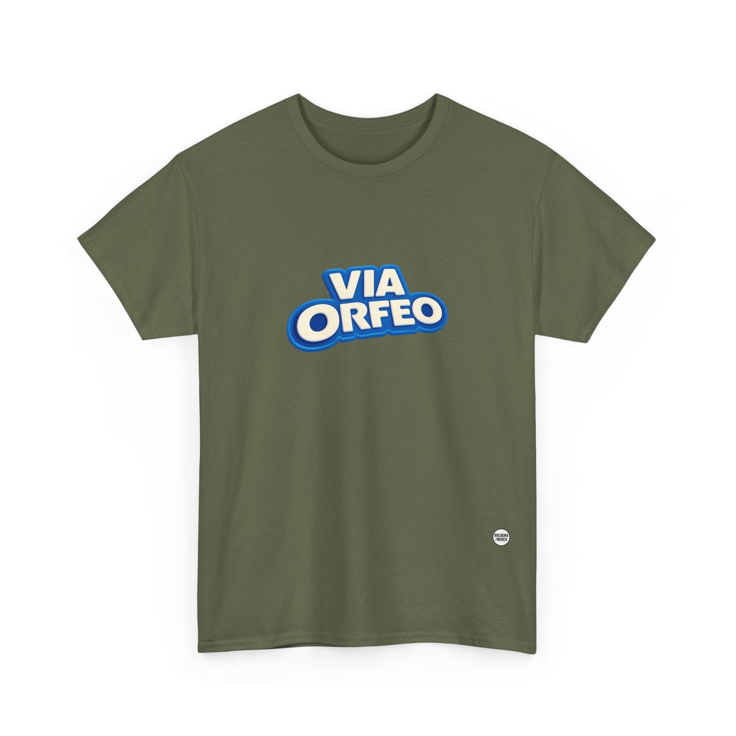 Via Orfeo Unisex Heavy Cotton Tee - Casual and Stylish Wear for Poetry Lovers