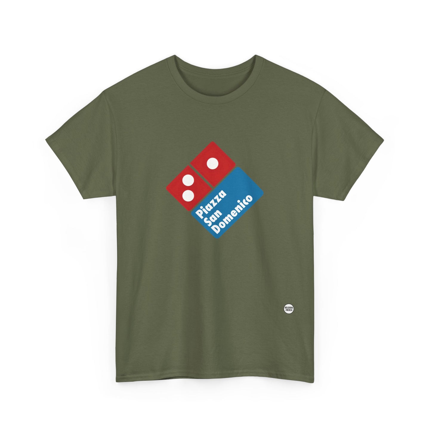 Piazza San Domenico - Bologna - Unisex Heavy Cotton Tee - Casual Comfort for Everyday Wear