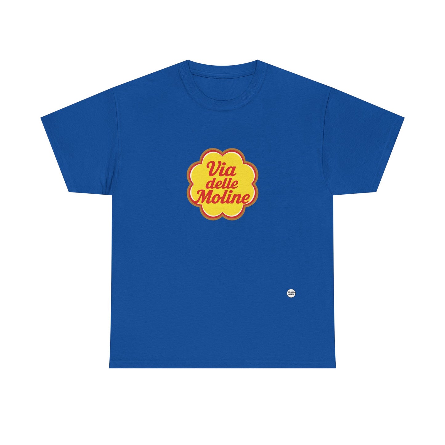 Via delle Moline Unisex Heavy Cotton Tee - Casual and Stylish Wear for Poetry Lovers