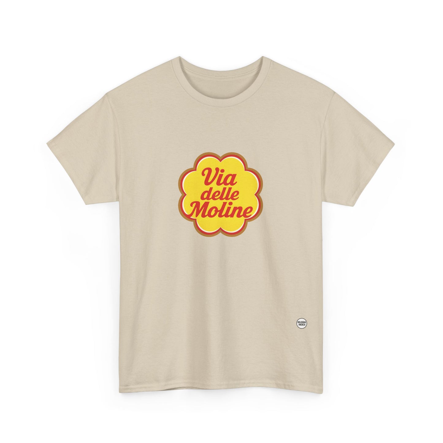 Via delle Moline Unisex Heavy Cotton Tee - Casual and Stylish Wear for Poetry Lovers