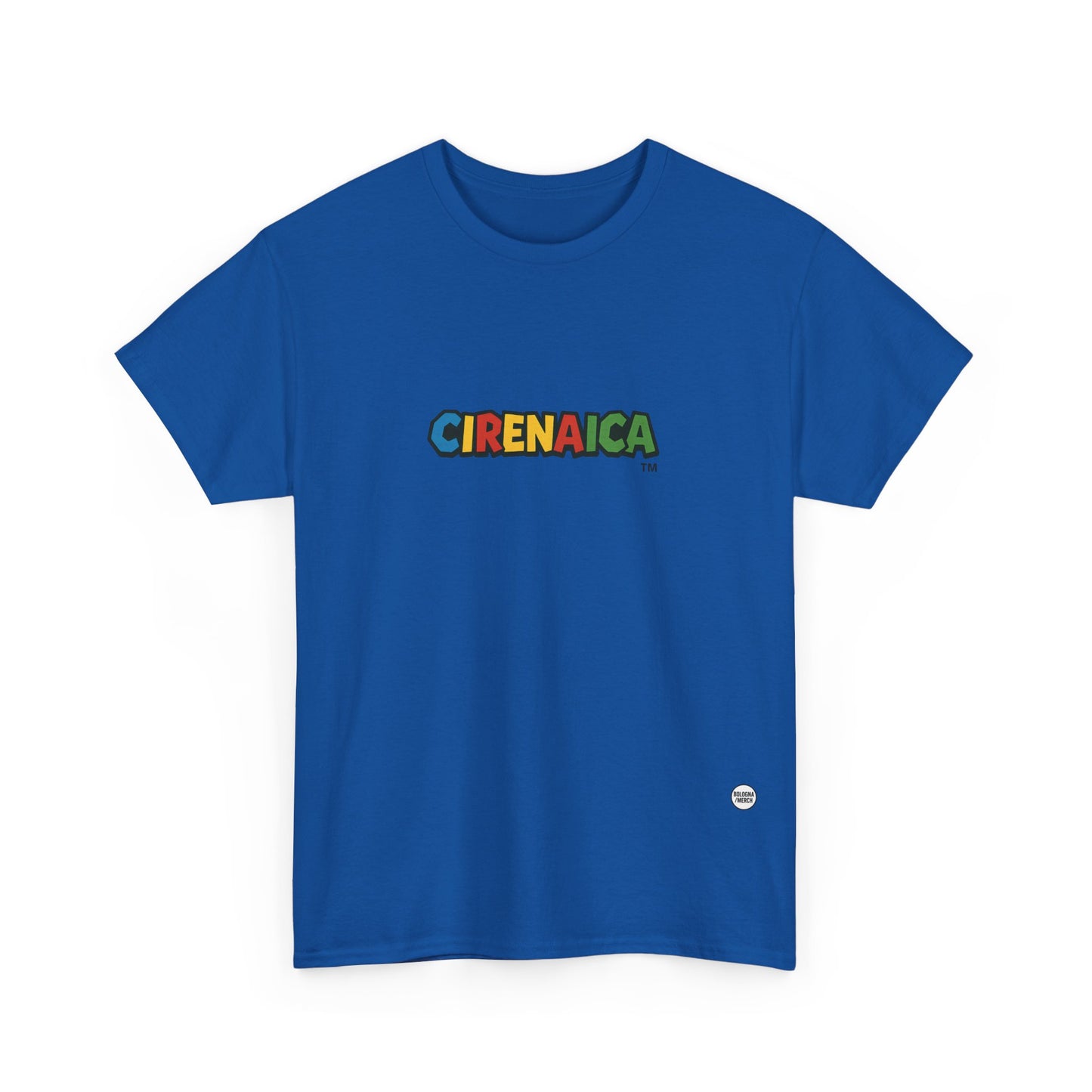 Cirenaica Unisex Heavy Cotton Tee - Casual Comfort for Everyday Wear