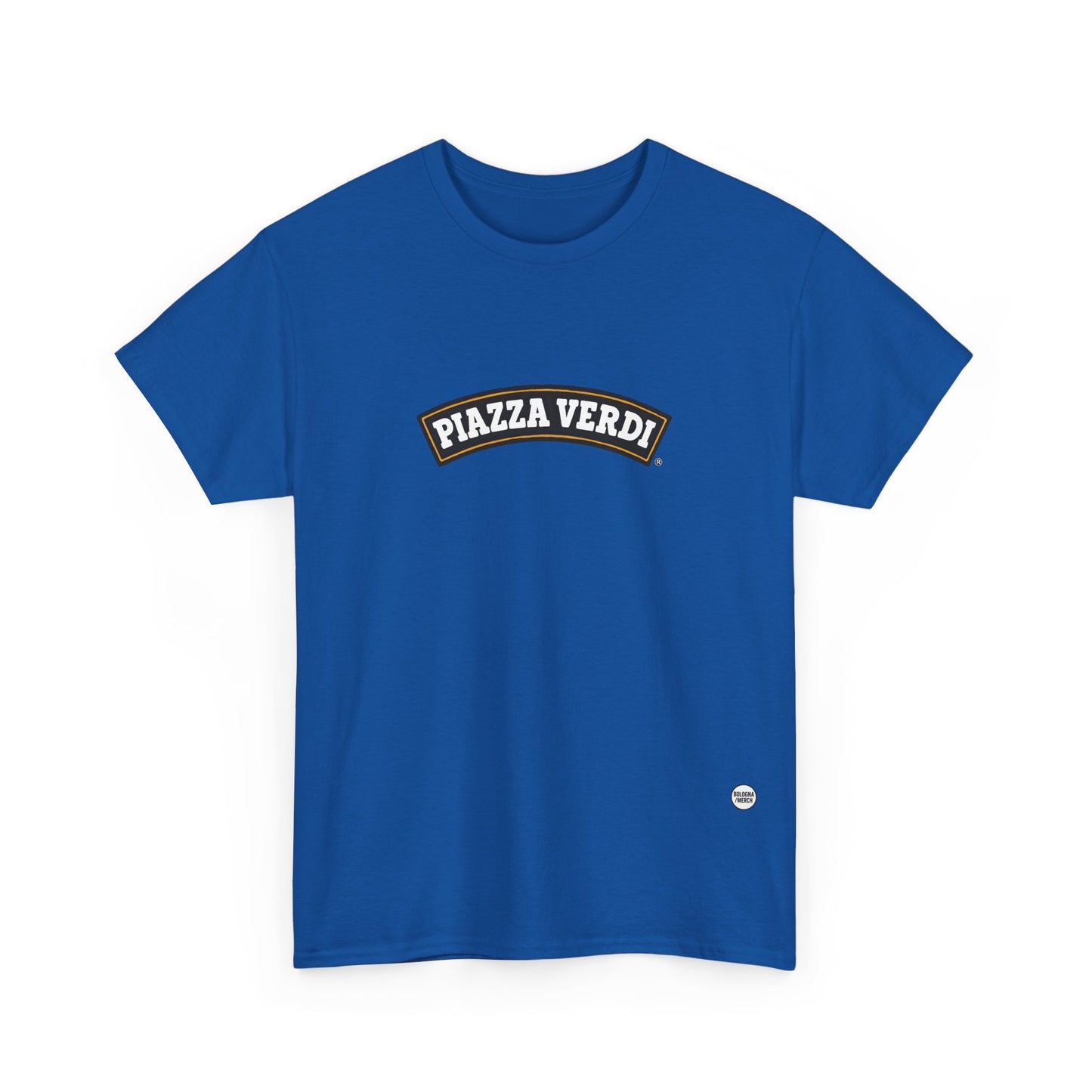 Piazza Verdi Unisex Heavy Cotton Tee - Casual Comfort for Everyday Wear