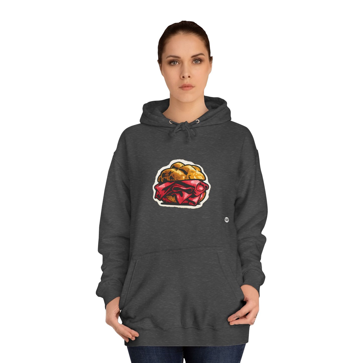 🥖 Felpa “Rosetta e Mortadella” – Streetwear con gusto bolognese