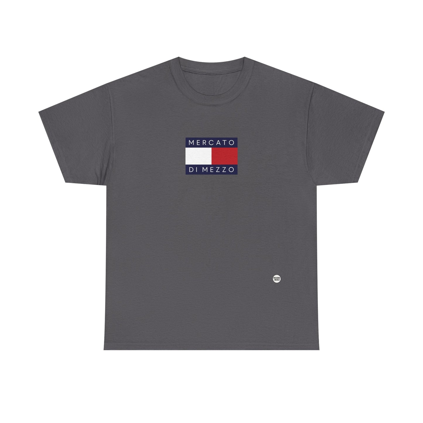 Mercato di Mezzo - Bologna - Unisex Heavy Cotton Tee - Casual Comfort for Everyday Wear
