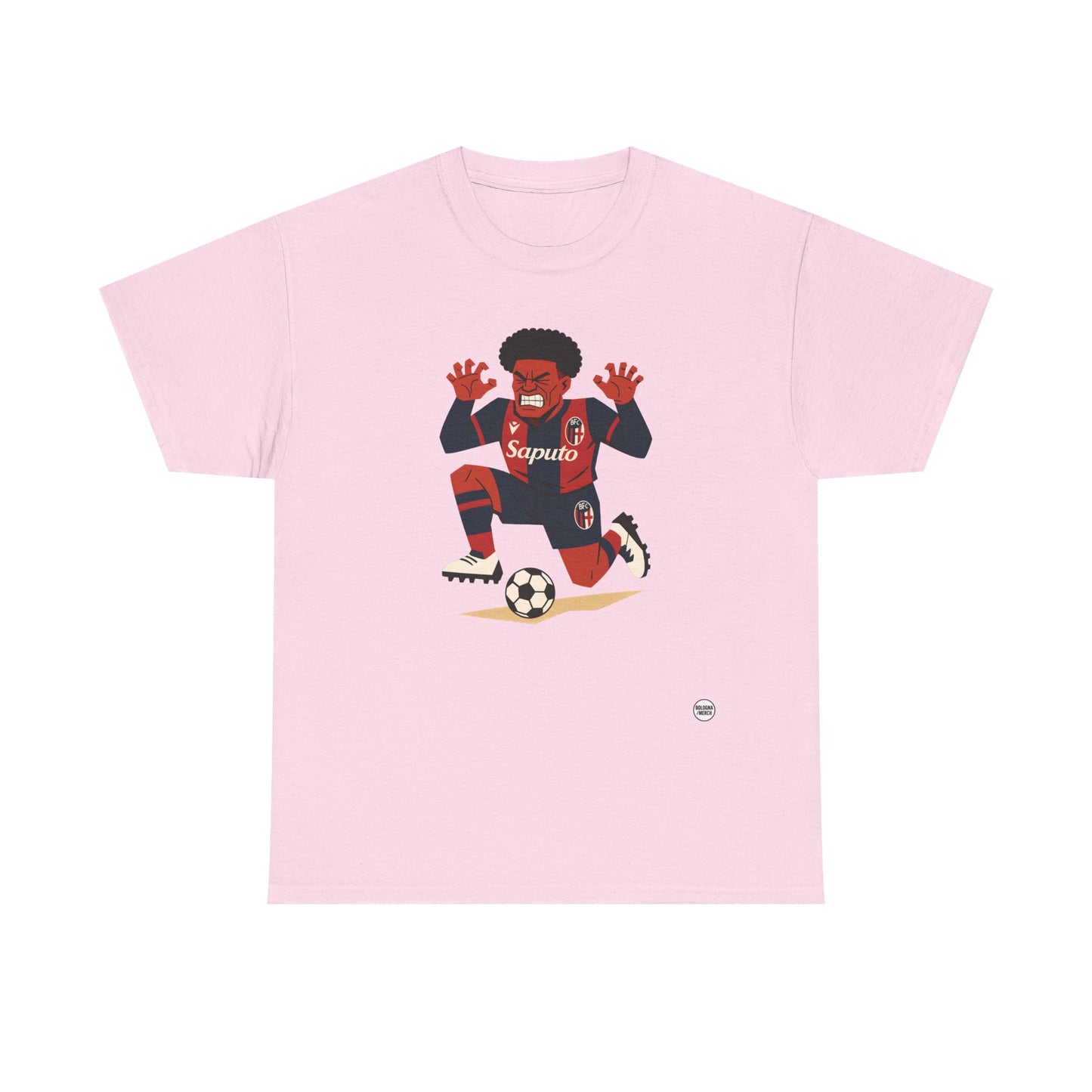 Dan Ndoye - Bologna - Unisex Heavy Cotton Tee - Swiss professional footballer