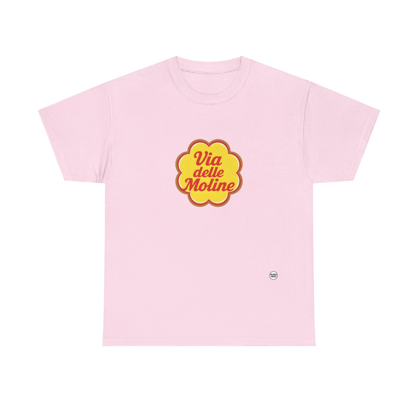 Via delle Moline Unisex Heavy Cotton Tee - Casual and Stylish Wear for Poetry Lovers